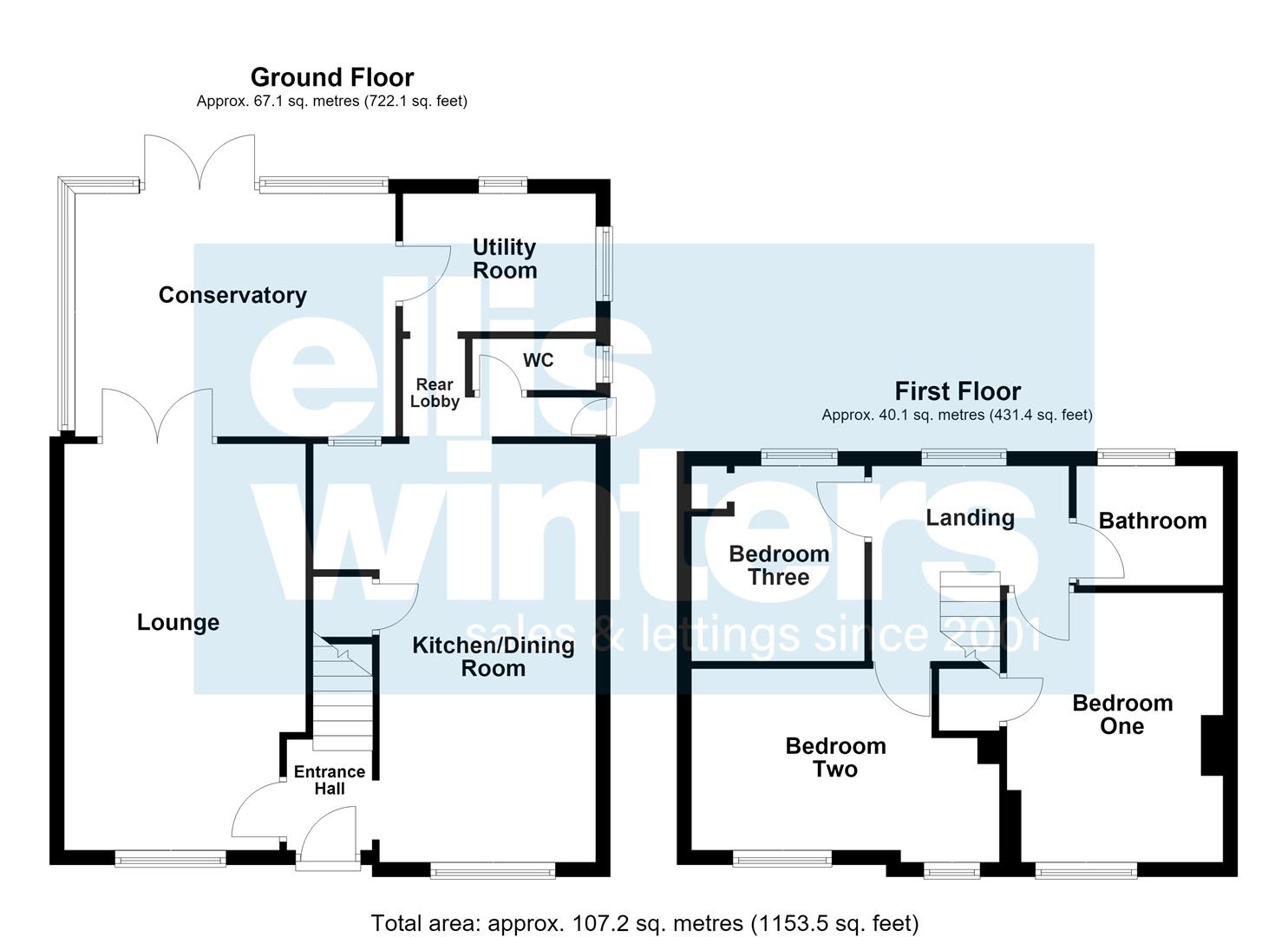 22, Ambury Hill, Huntingdon floorplan