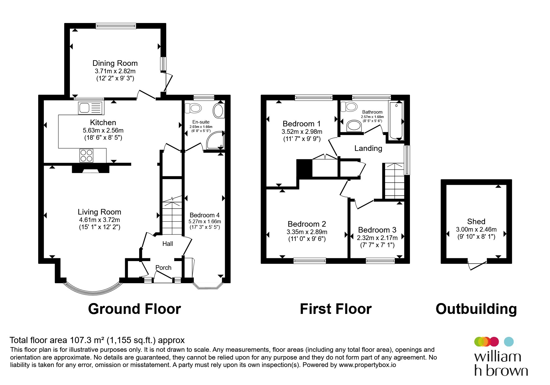113, Foyle Drive, South Ockendon floorplan