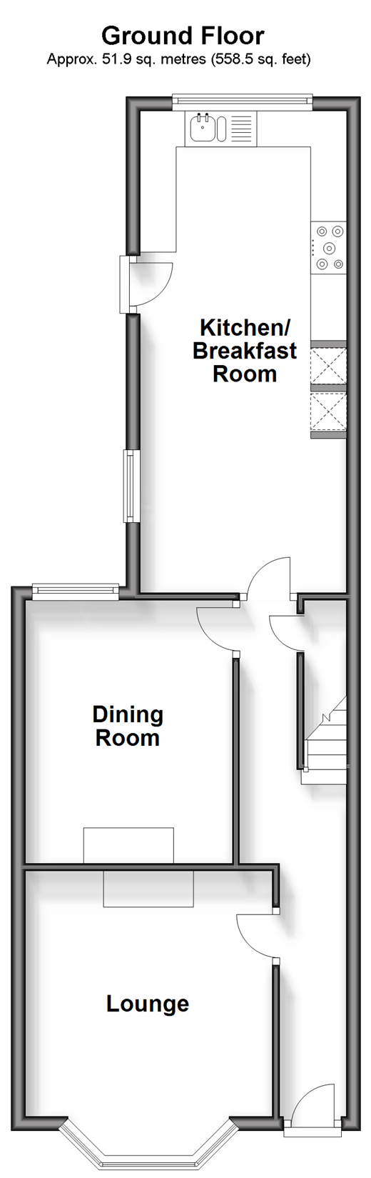 3 bed terraced house for sale in Clare Road, Whitstable, Kent CT5