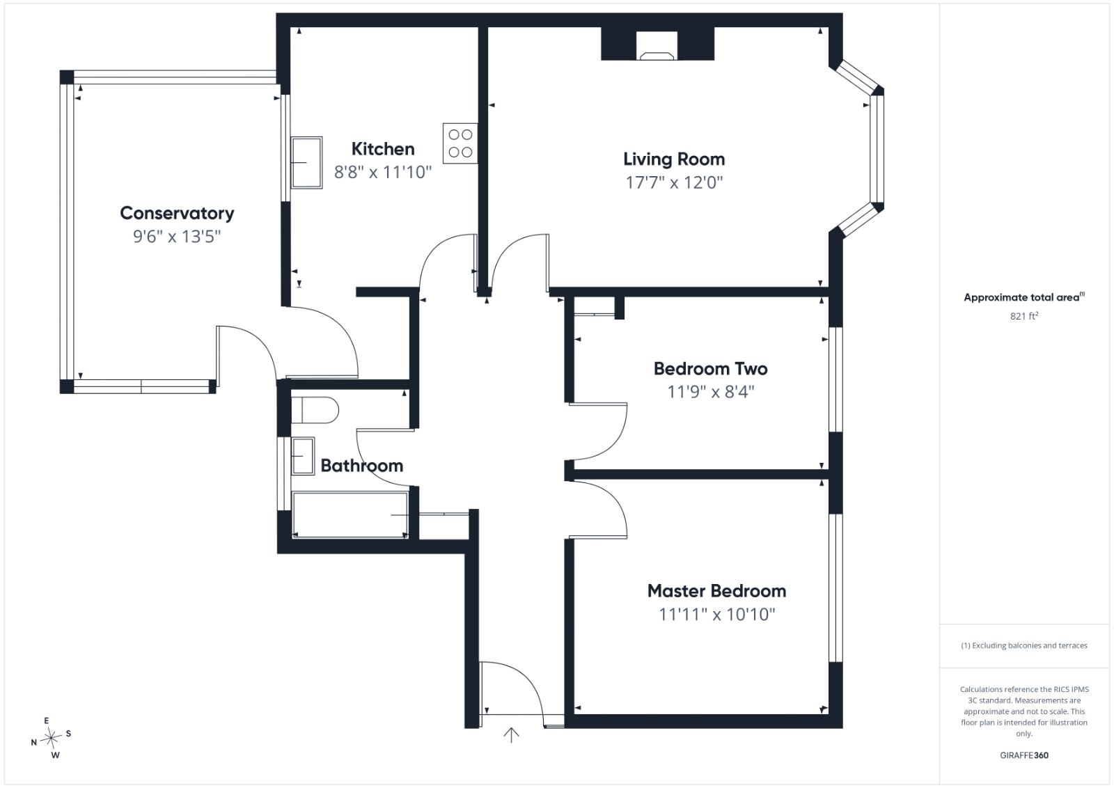 94, Bracken Bank, Ascot floorplan