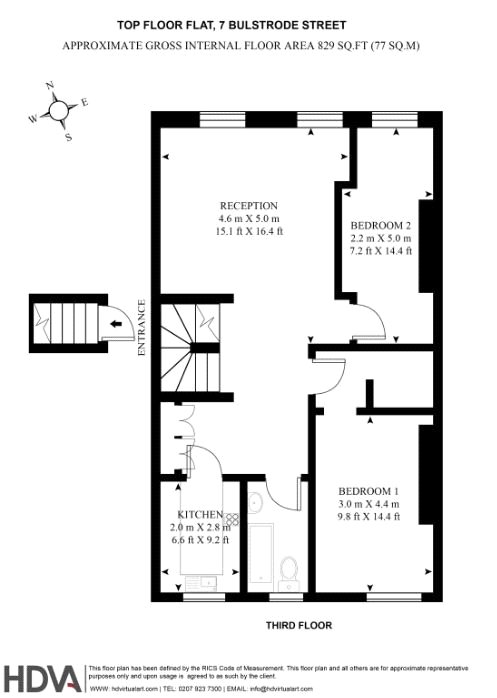 2 Bedrooms  to rent in Bulstrode Street, Marylebone W1U