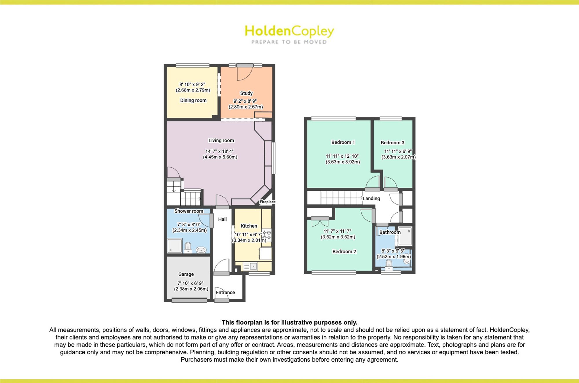 16 Waltham Close, Nottingham floorplan