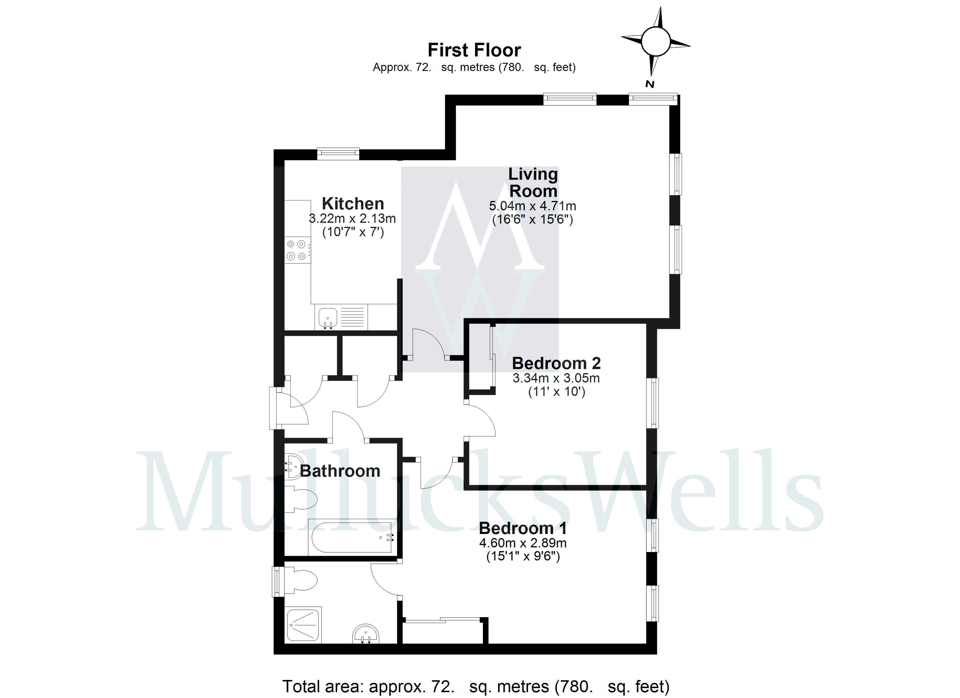 2 Bedrooms Flat for sale in Cavell Drive, Bishop's Stortford, Hertfordshire CM23