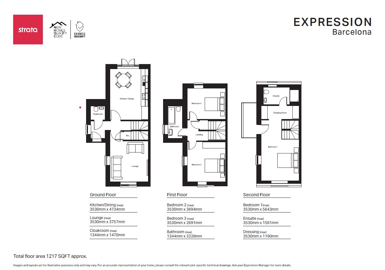 The Barcelona,, Expression, Wingerworth floorplan
