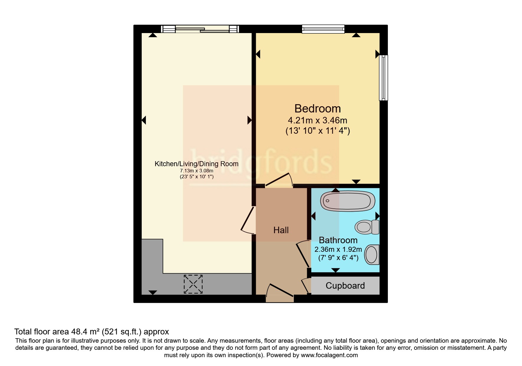 11, Freemans Quay, Durham floorplan
