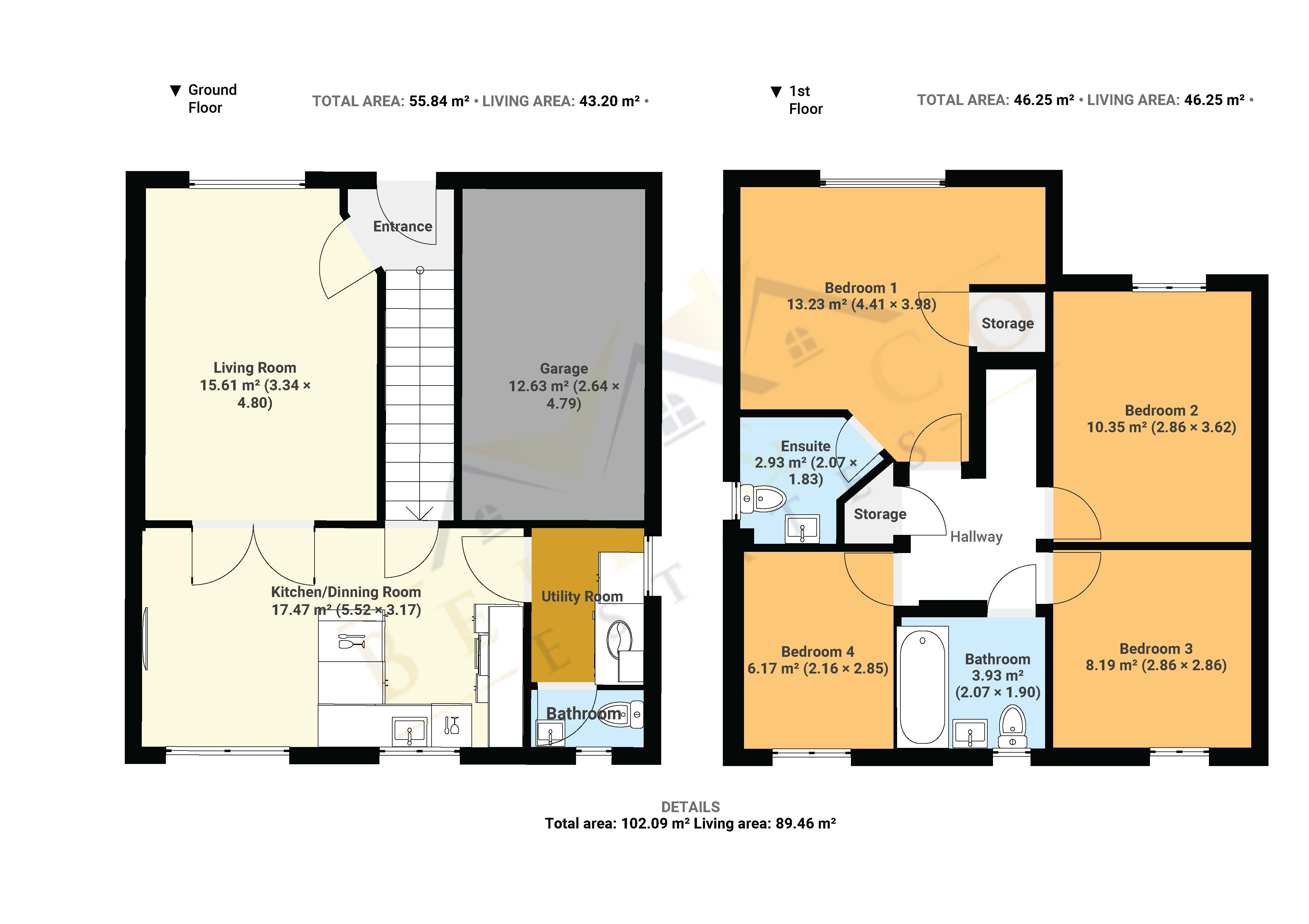 3, Lyle Mews, Rotherham floorplan
