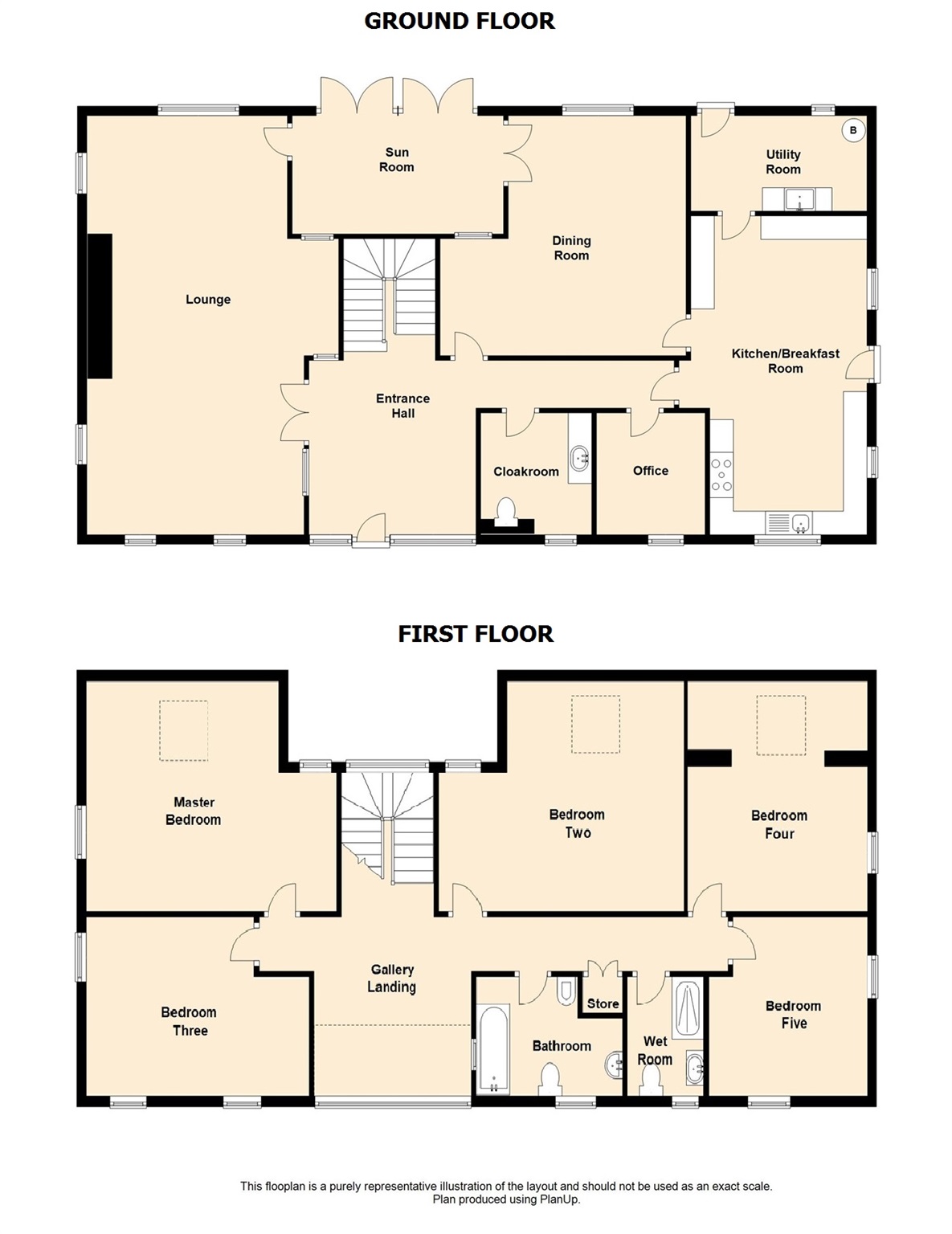 5 Bedrooms Barn conversion for sale in Ganarew, Monmouth NP25