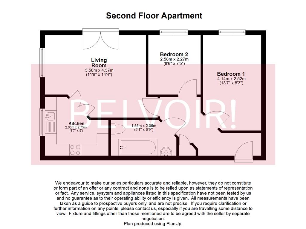 53, Conyger Close, Corby floorplan