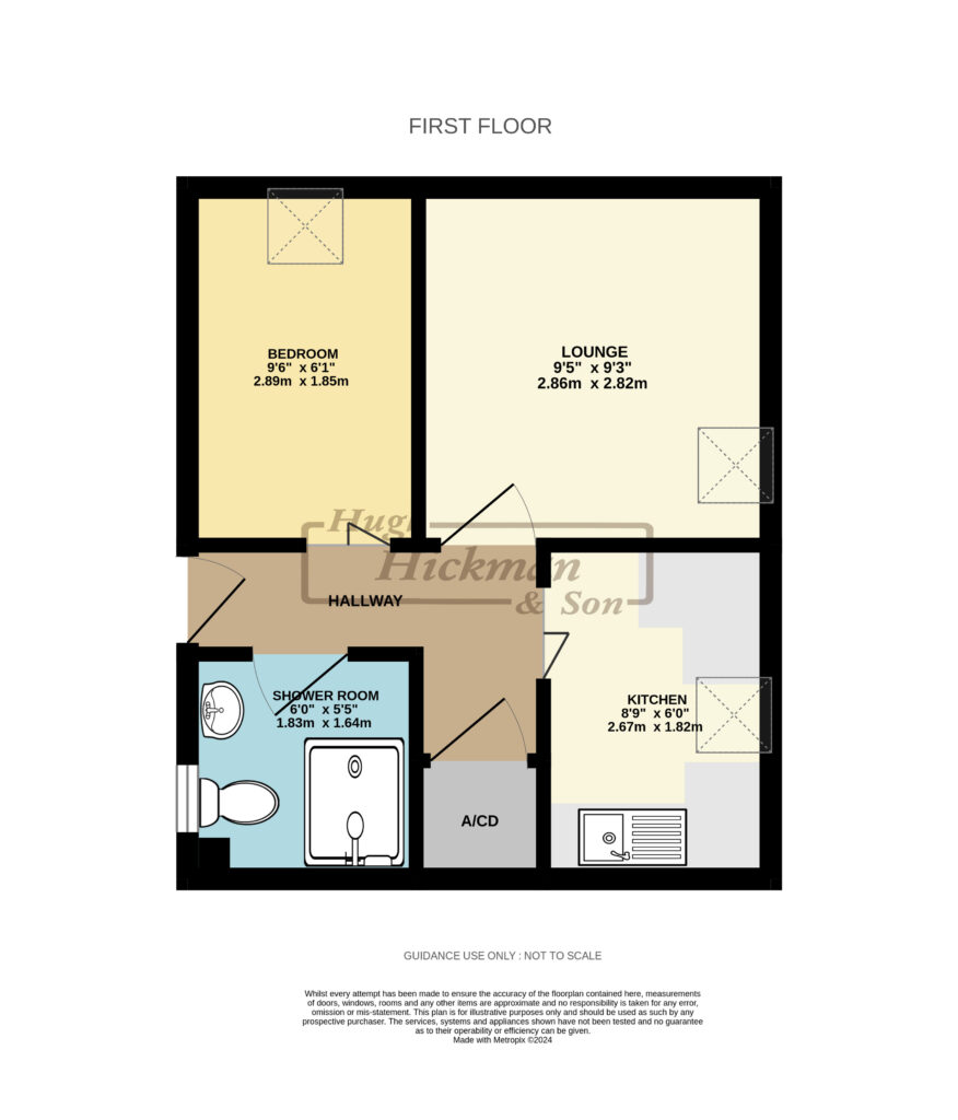 Seafront, Hayling Island floorplan