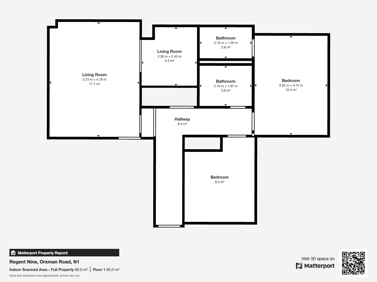 Regent Nine Apartments , Orsman Road, London floorplan
