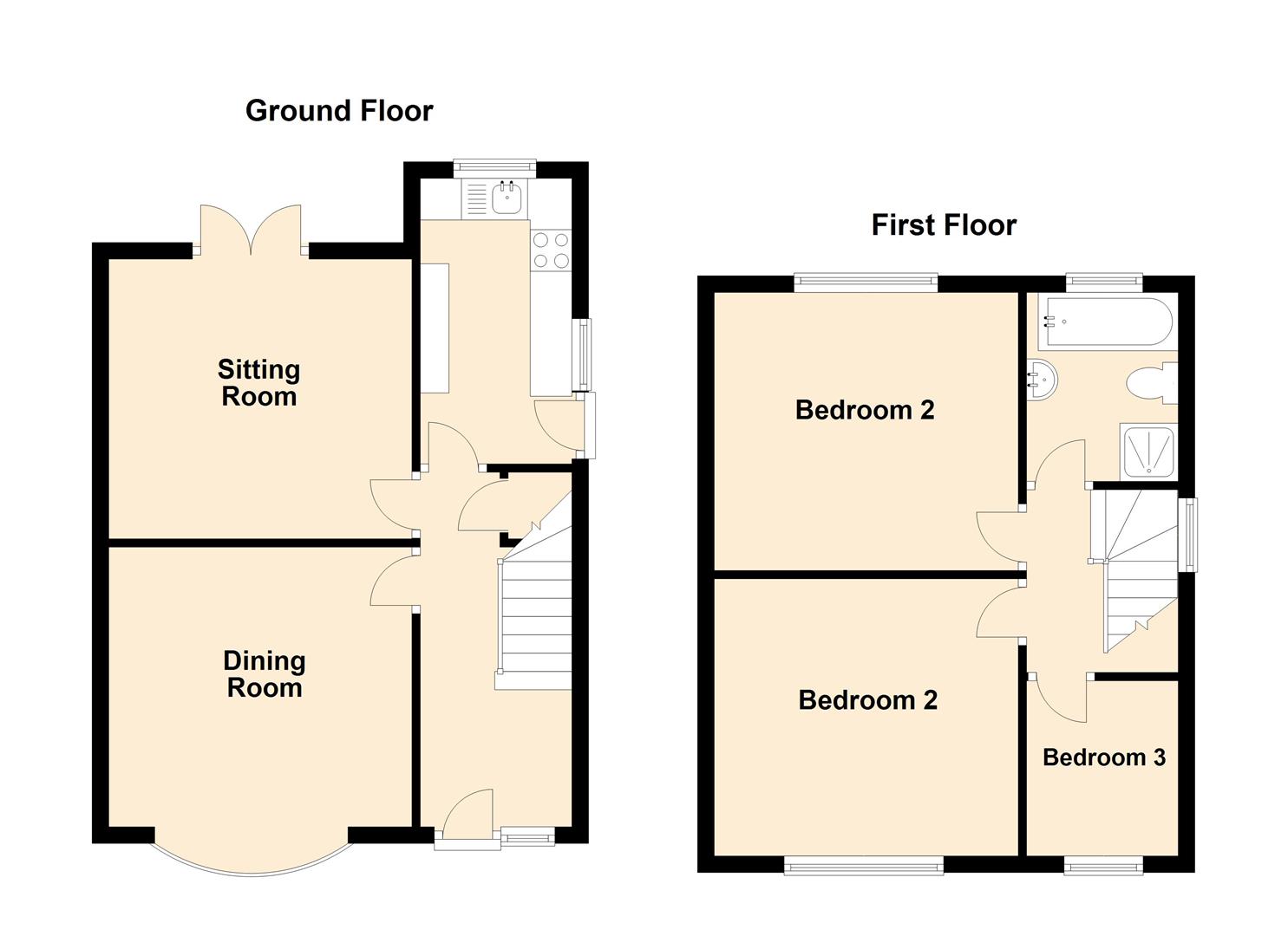 3 Bedrooms Semi-detached house for sale in Western Road, Mickleover, Derby DE3