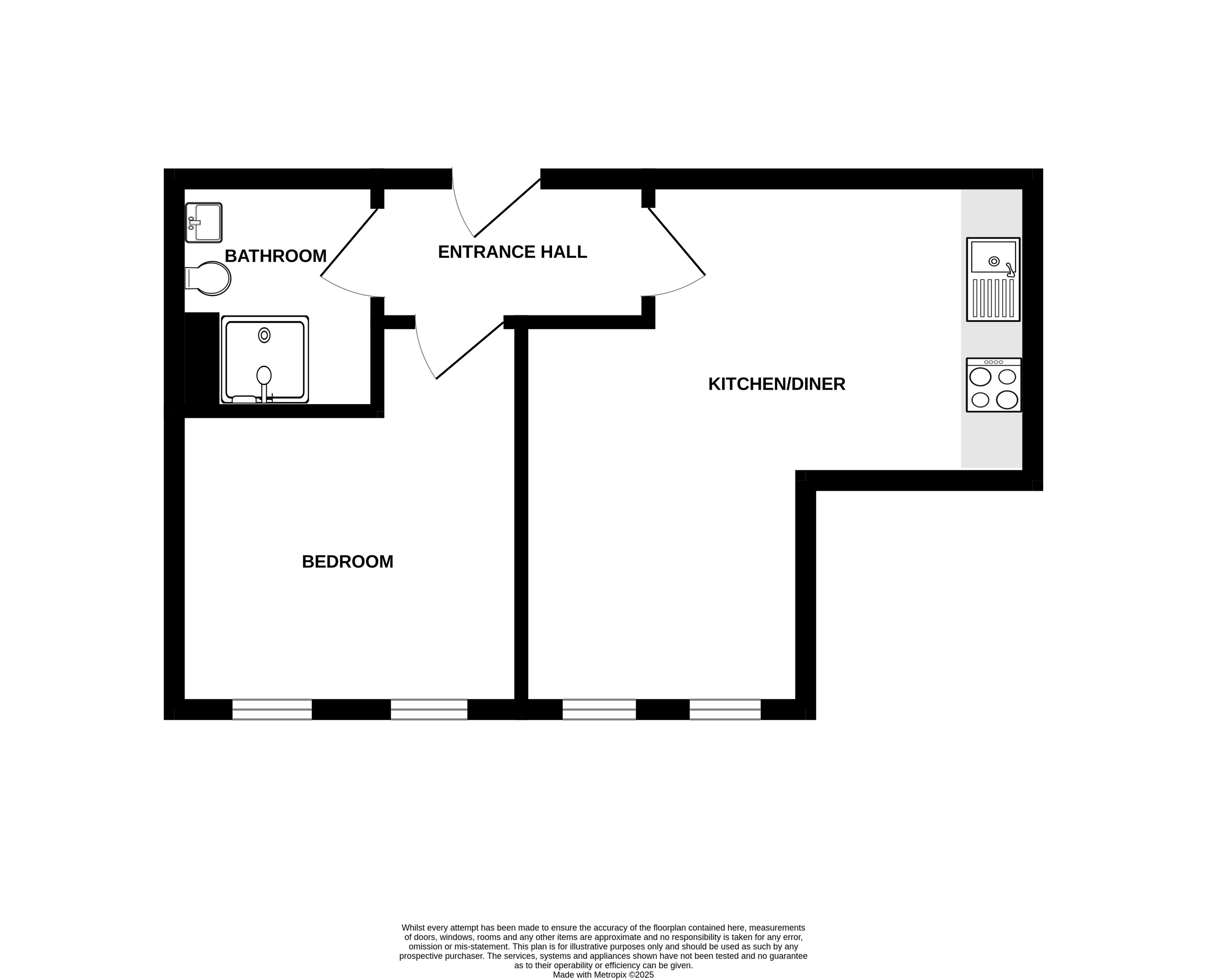 Apartment 8, 16, Queens House, Coventry floorplan