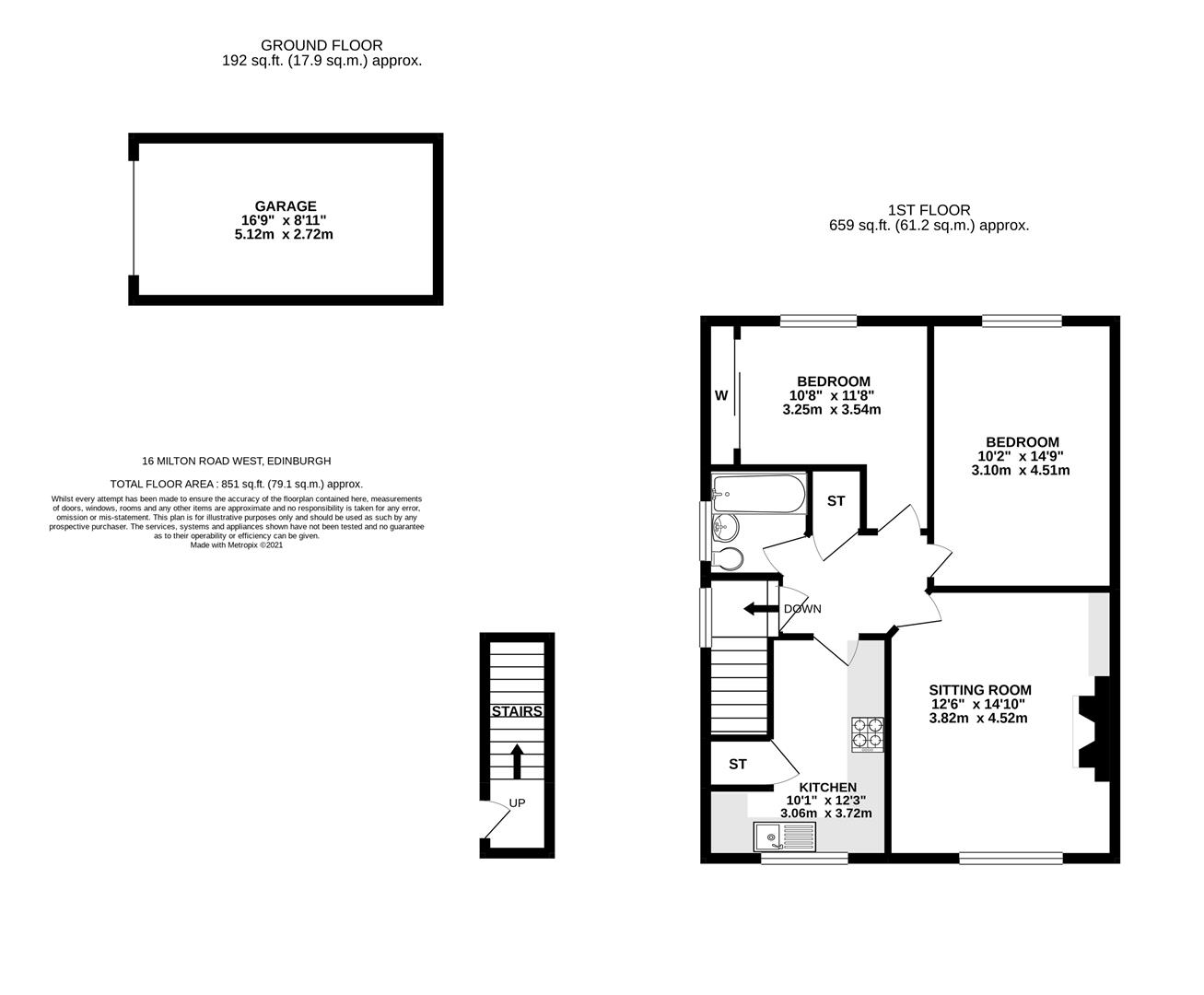 16 Milton Road West, Edinburgh EH15, 2 bedroom flat for sale 60469037 PrimeLocation