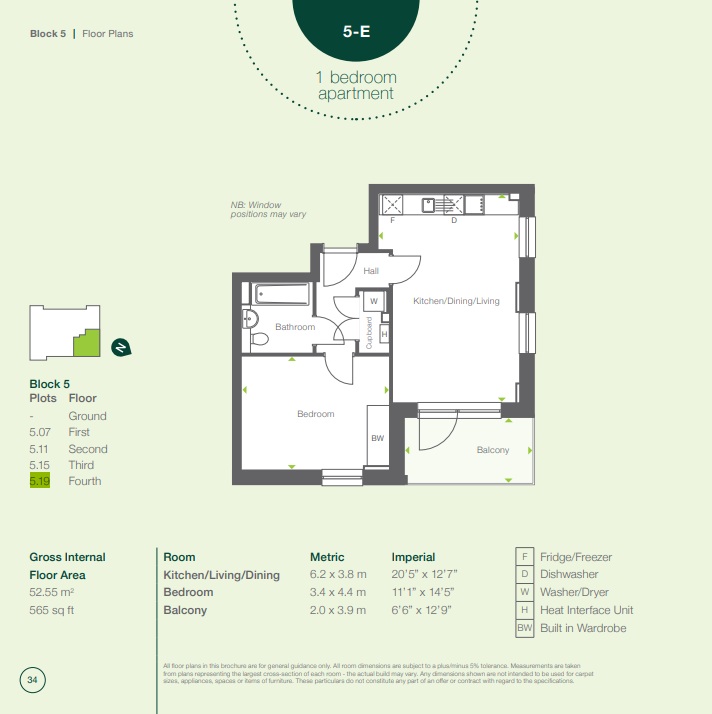5.19, Westhorpe Gardens, London floorplan