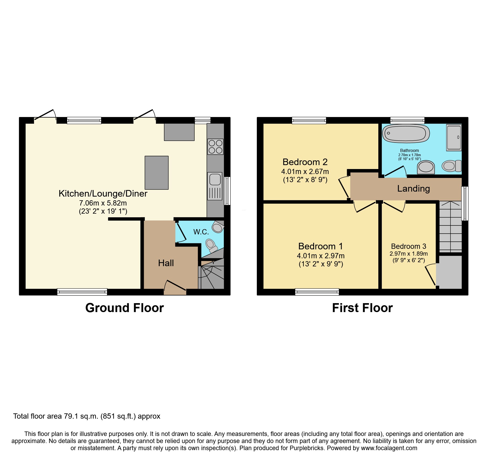 10, Queensway, Sleaford floorplan