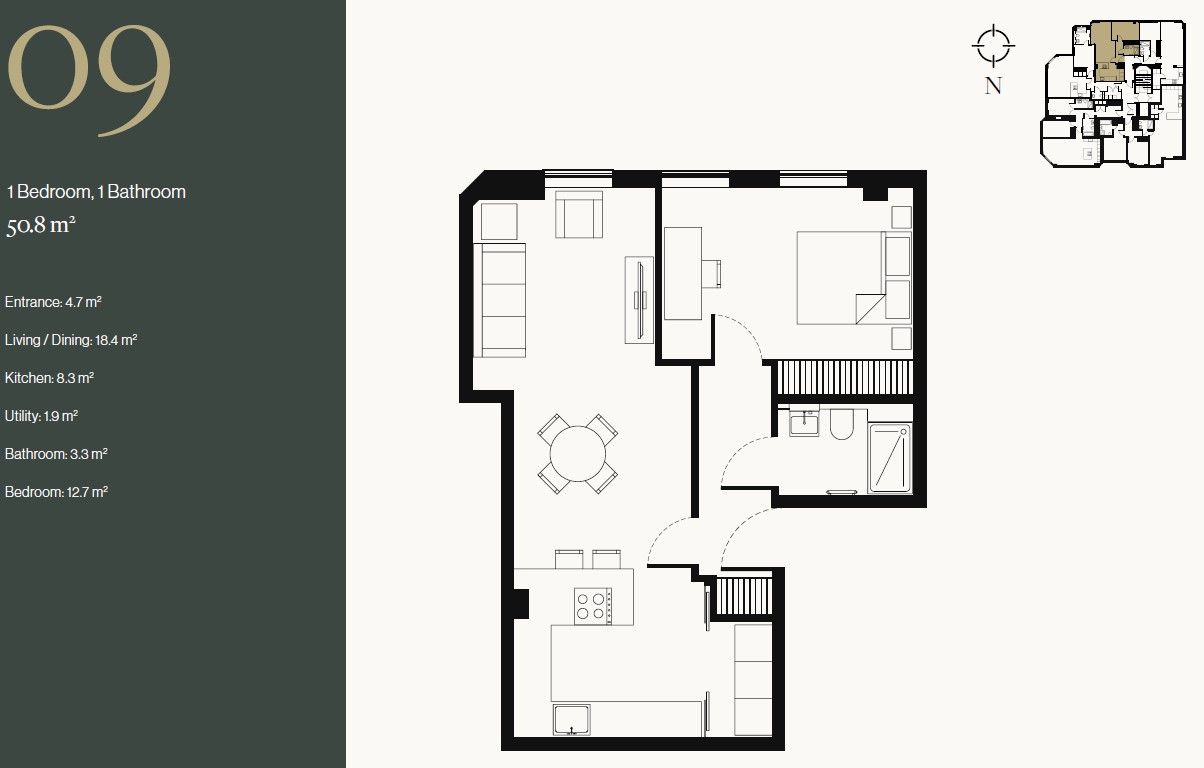 361, King Street, London floorplan