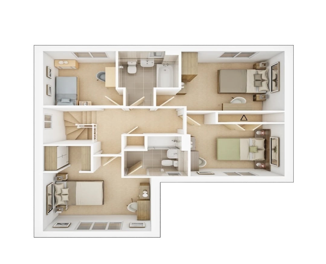 10, LLYS PENFRO, PORTHCAWL floorplan