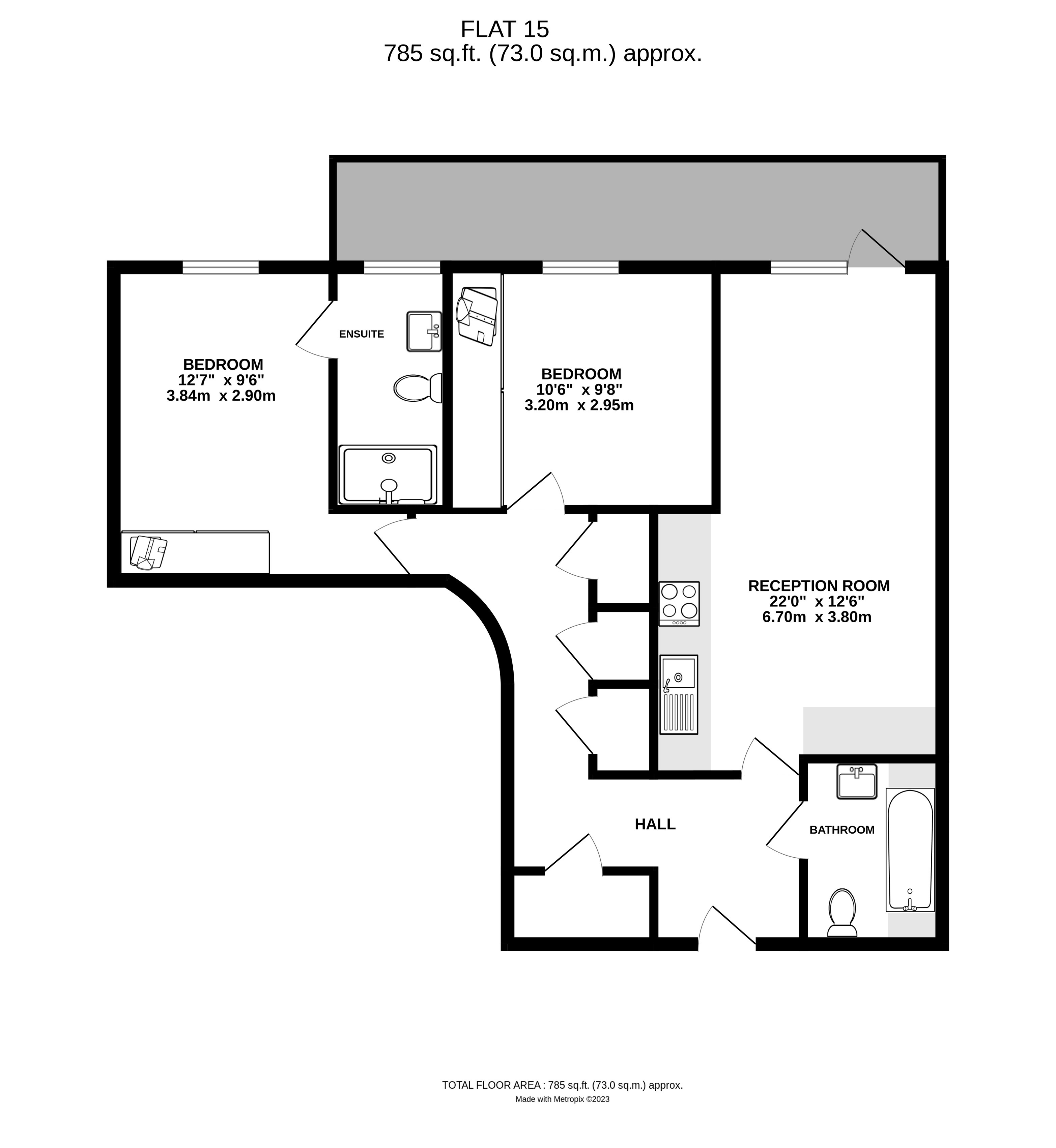 37, Broadwater Road, Hertfordshire floorplan