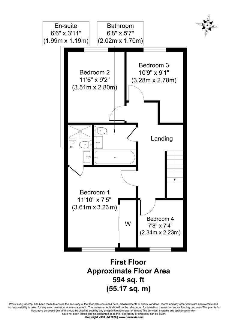 1, Bramble Garth, Selby floorplan