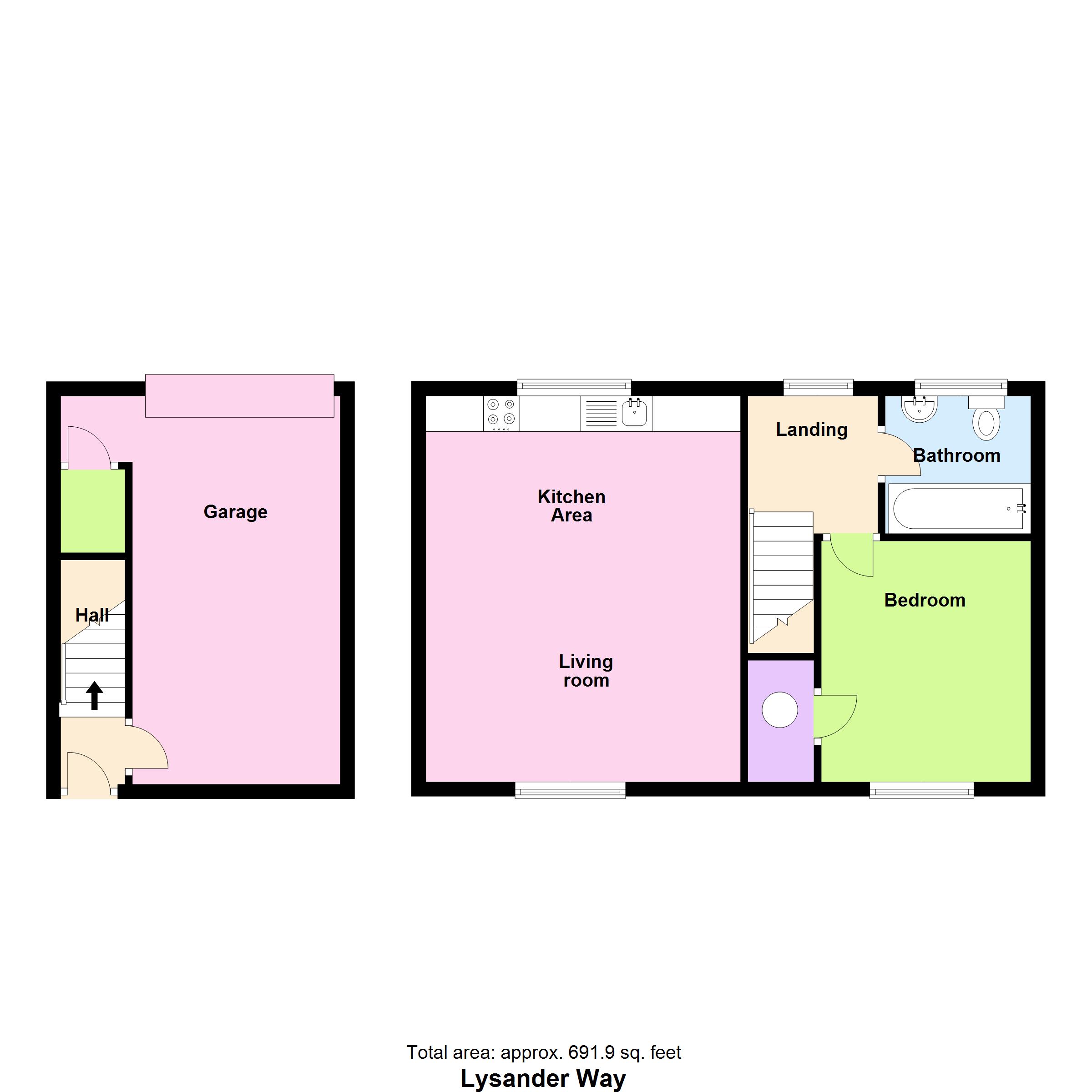 Lysander Way, Bingley floorplan