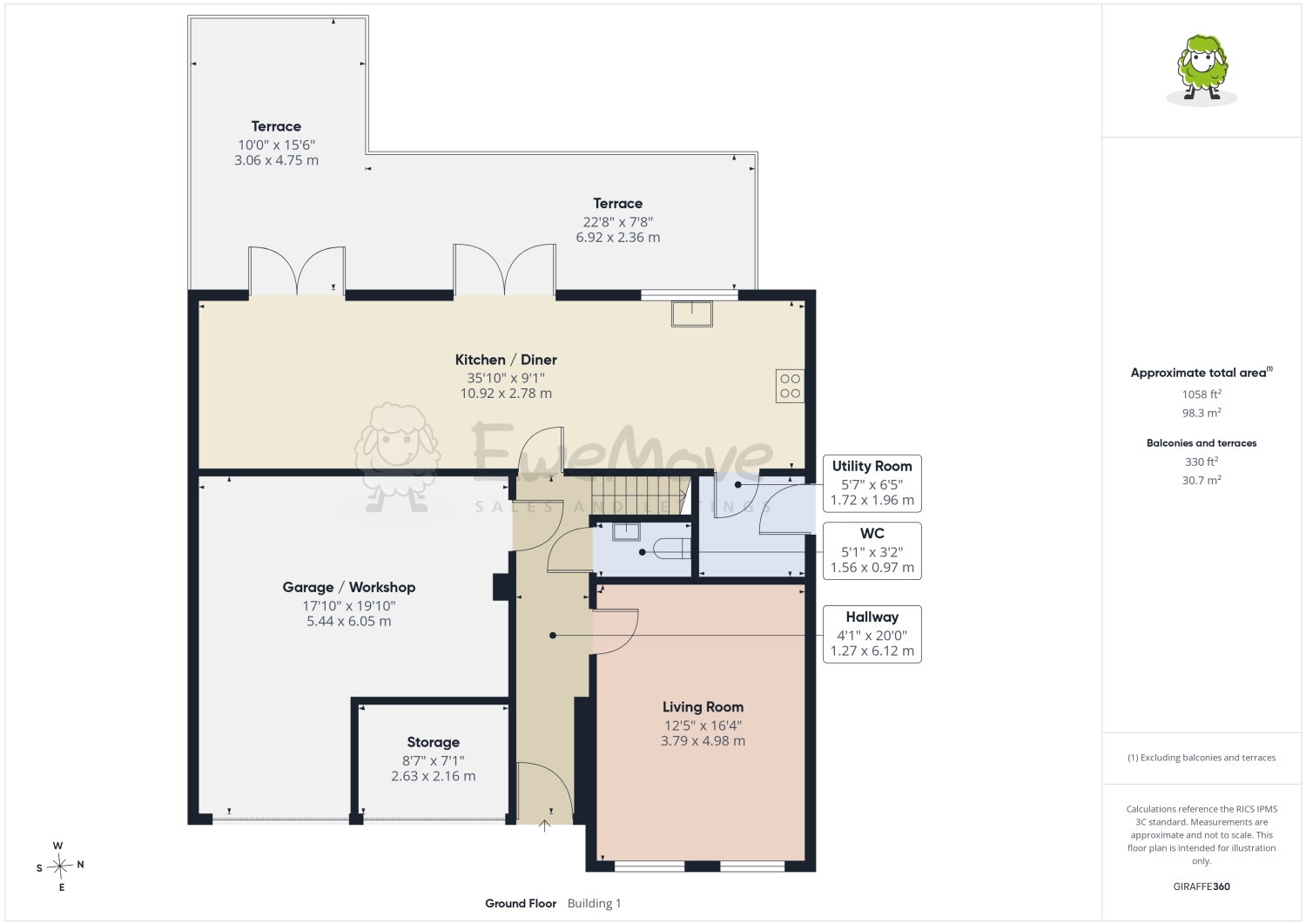 50, Foxglove Drive Exning, Newmarket floorplan