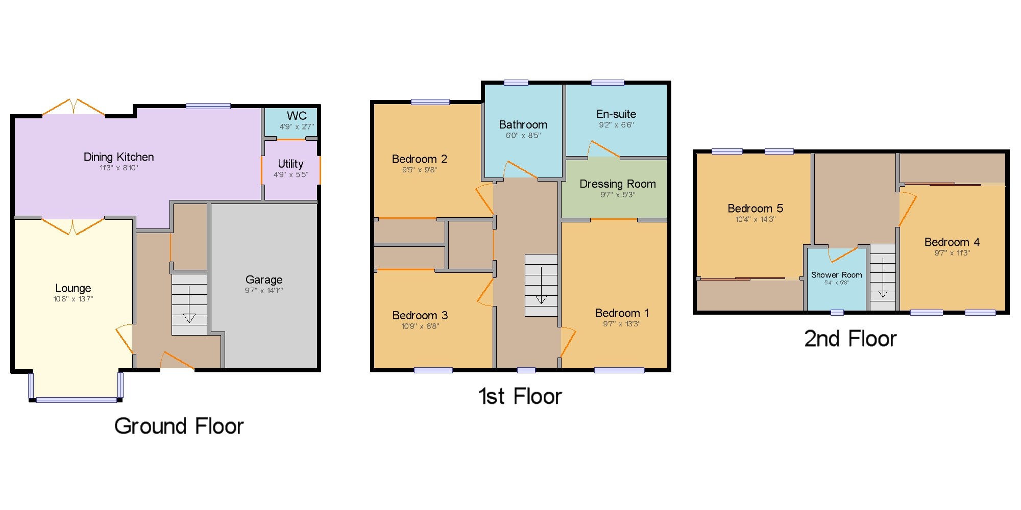 5 Bedrooms Detached house for sale in Dalyell Place, Armadale, Bathgate, West Lothian EH48