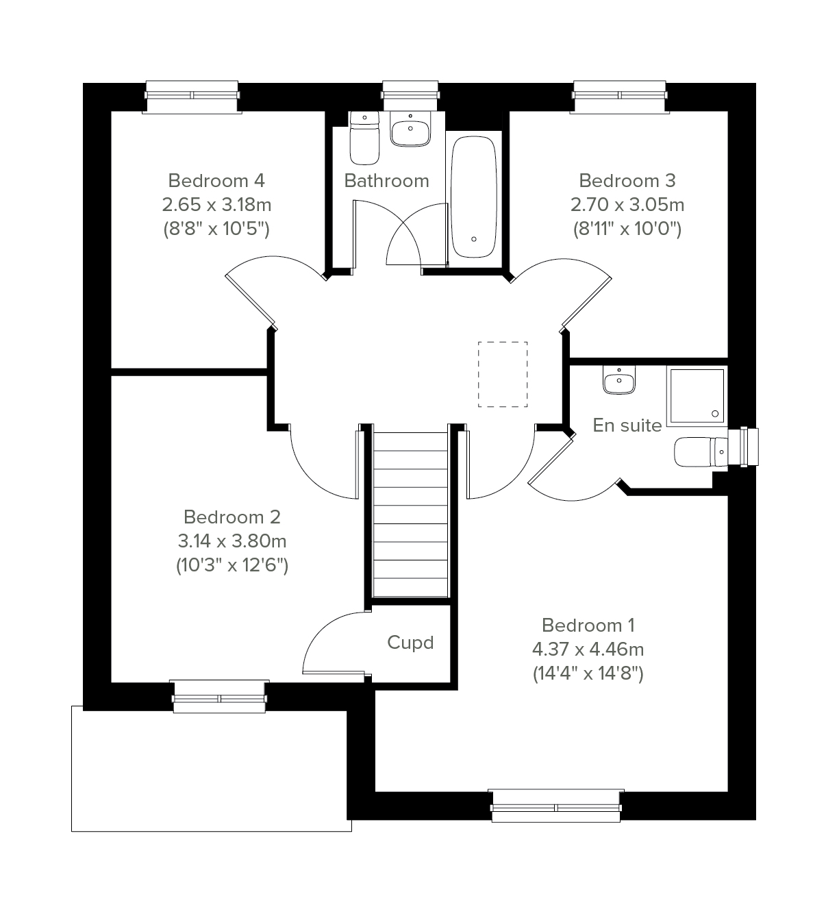 6, Main Street, Crossgates floorplan