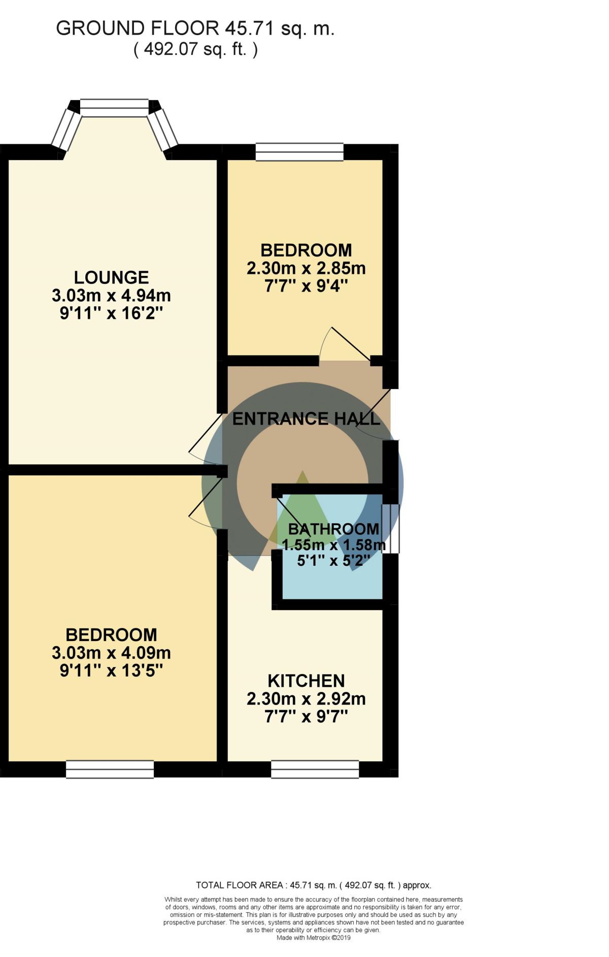 2 Bedrooms Bungalow for sale in Lorraine Crescent, Spinney Hill, Northampton NN3