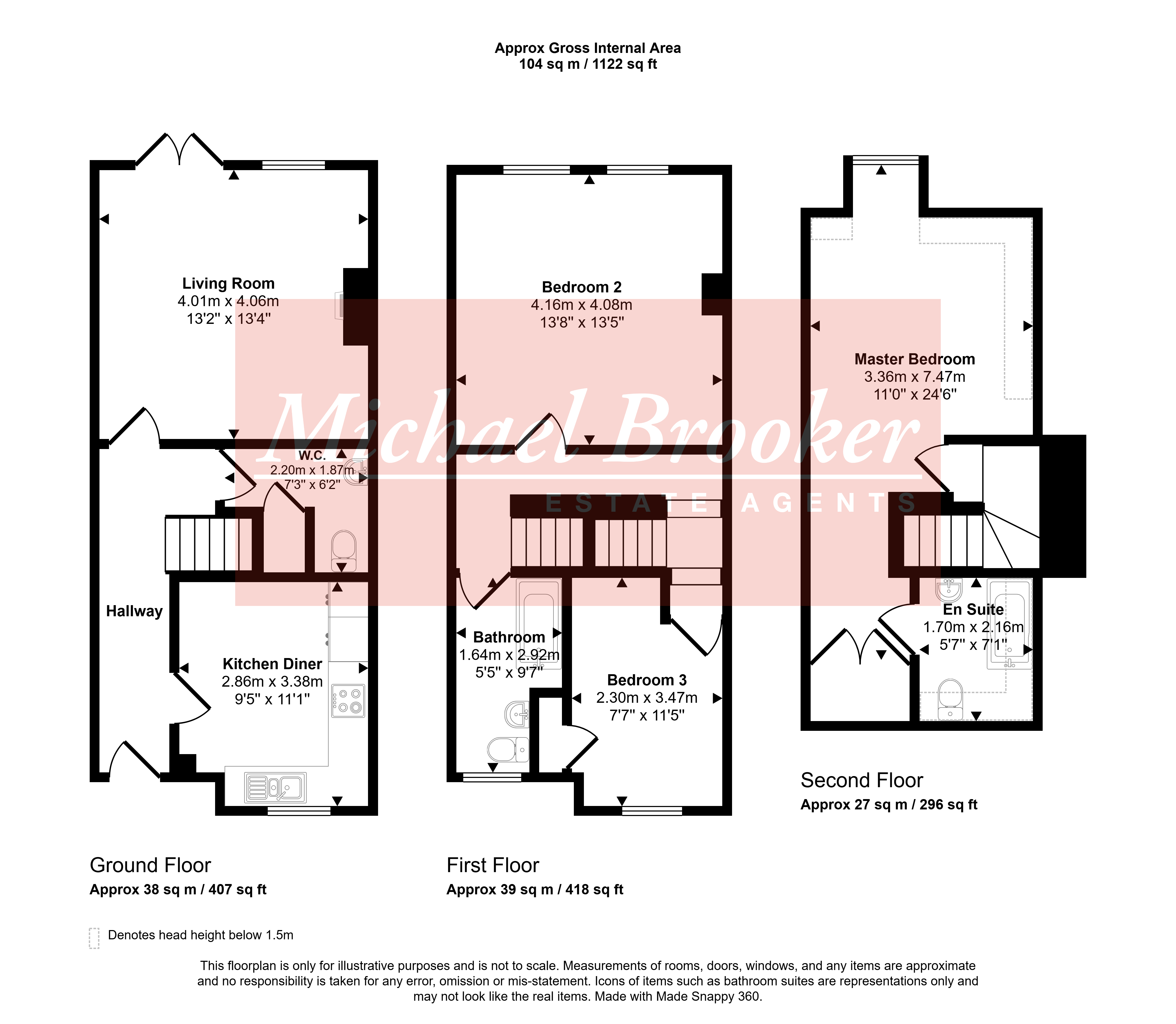 1, Aldene, East Sussex floorplan