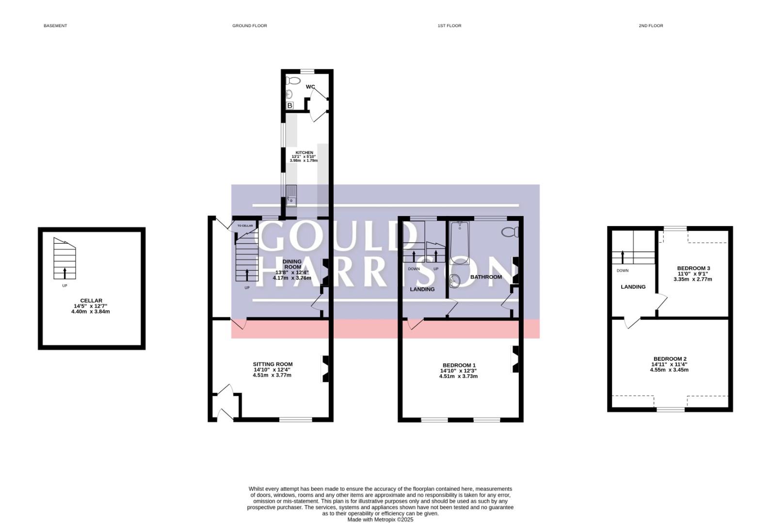 147, Bridge Street, Wye floorplan