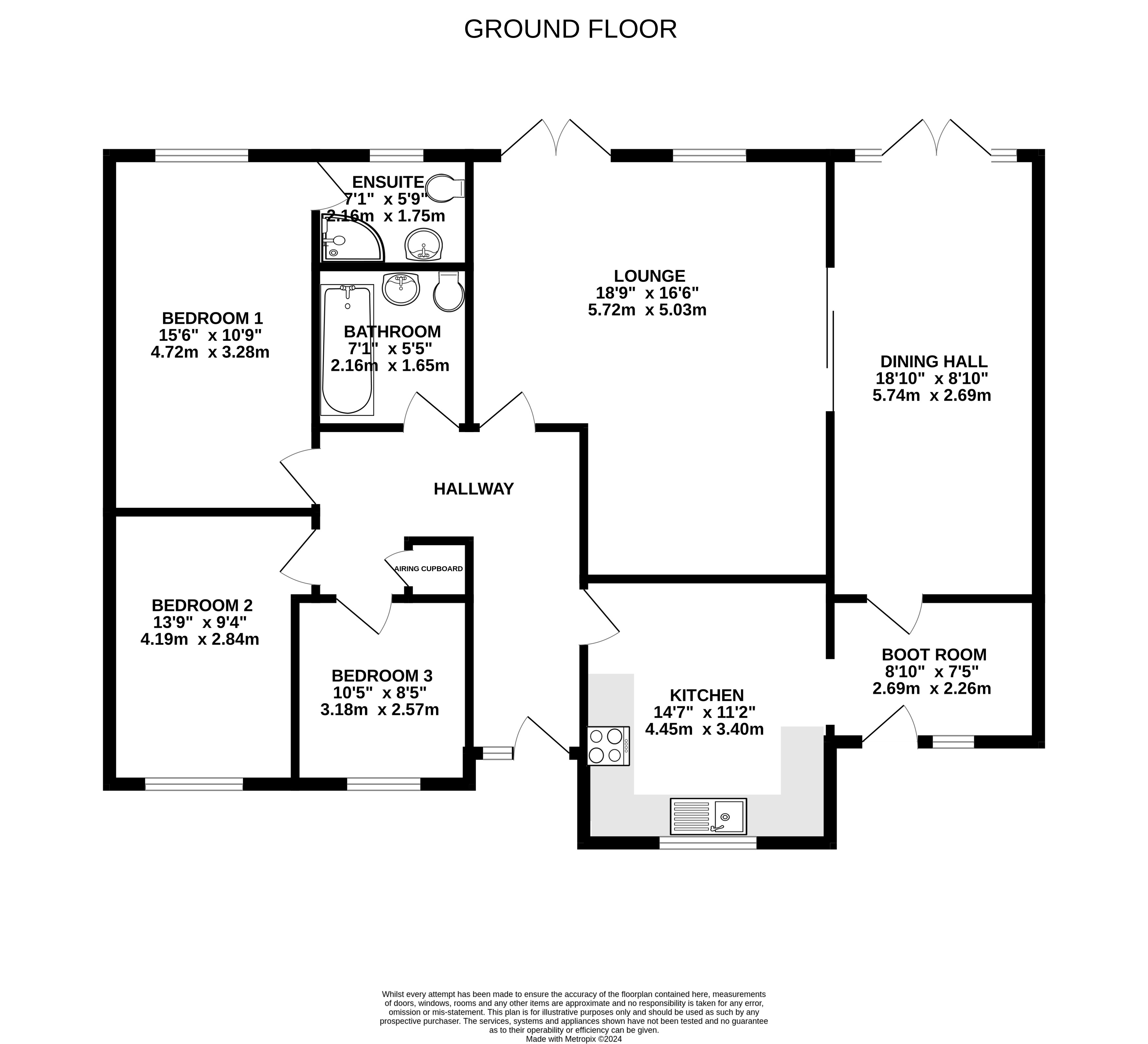 5, Salter Hall Mews, Suffolk floorplan
