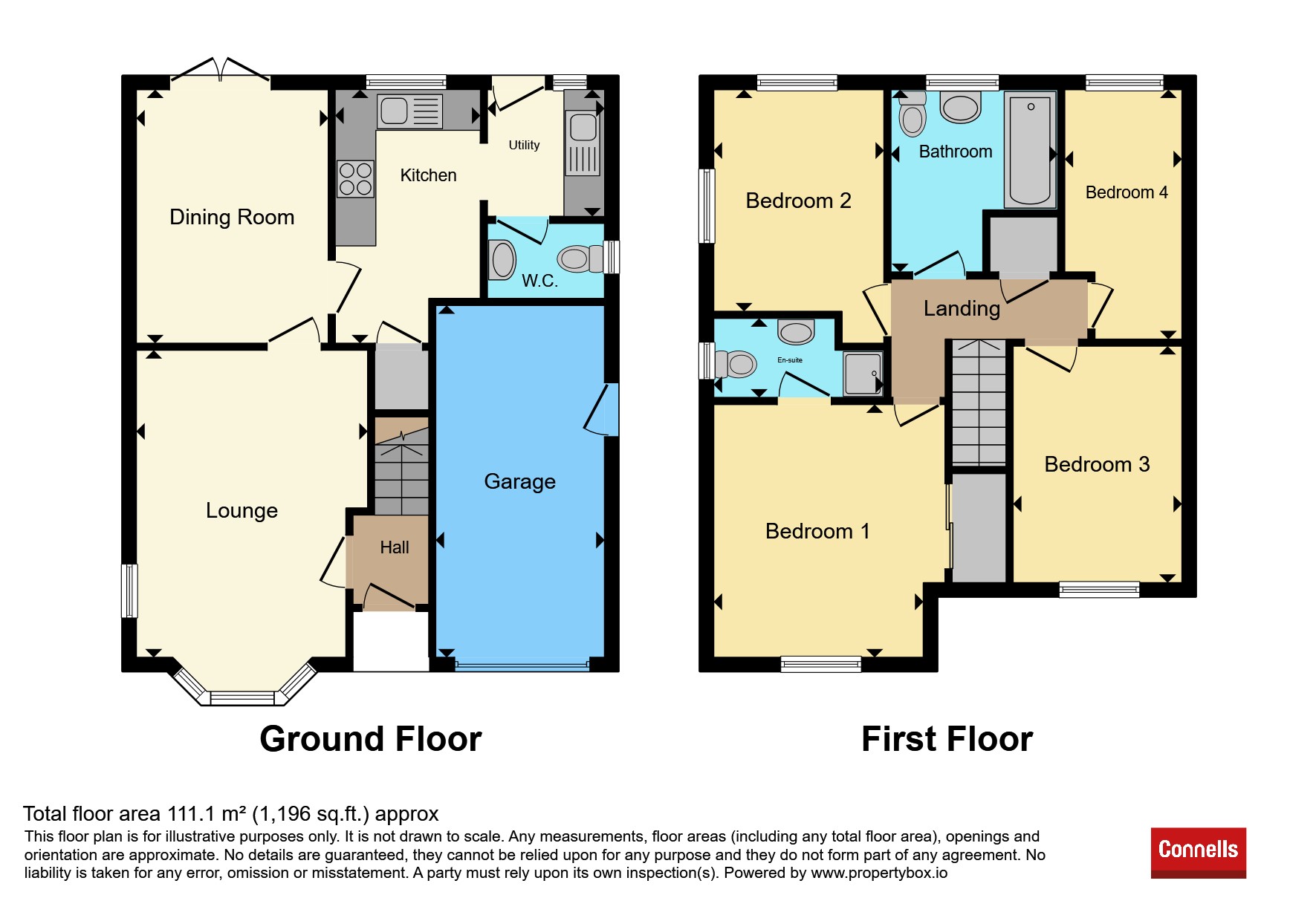 16, Campion Drive, Wolverhampton floorplan