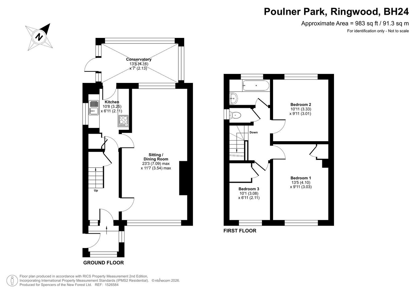 2, Poulner Park, Hampshire floorplan