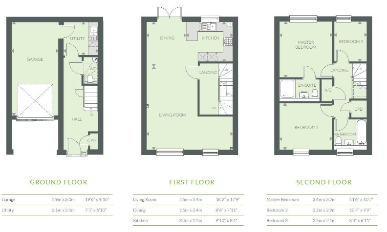 136, Meadow Acre Road, Honiton floorplan