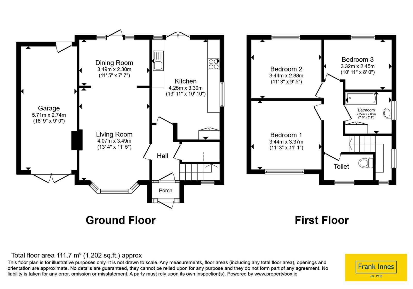 39, Malvern Road, Nottingham floorplan