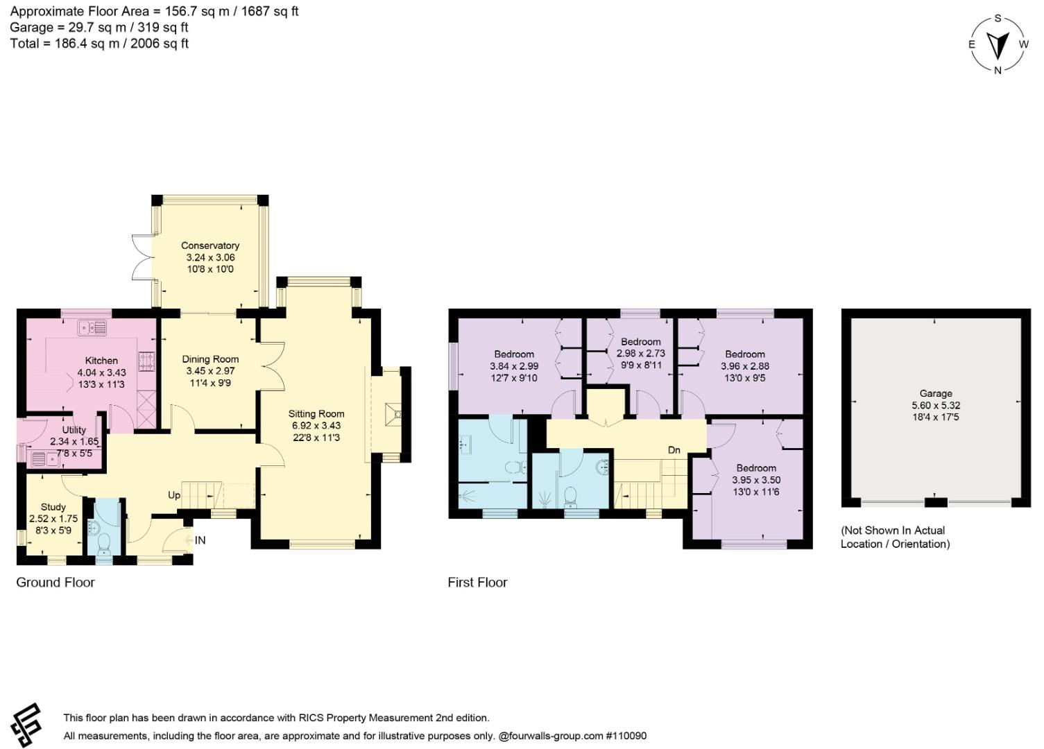 5, Bishops Drive, Salisbury floorplan