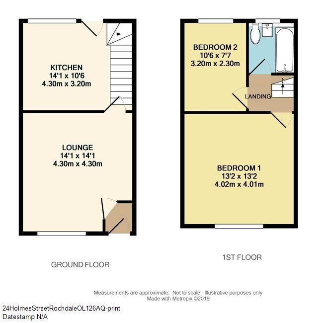 2 Bedrooms Terraced house for sale in Holmes Street, Rochdale OL12