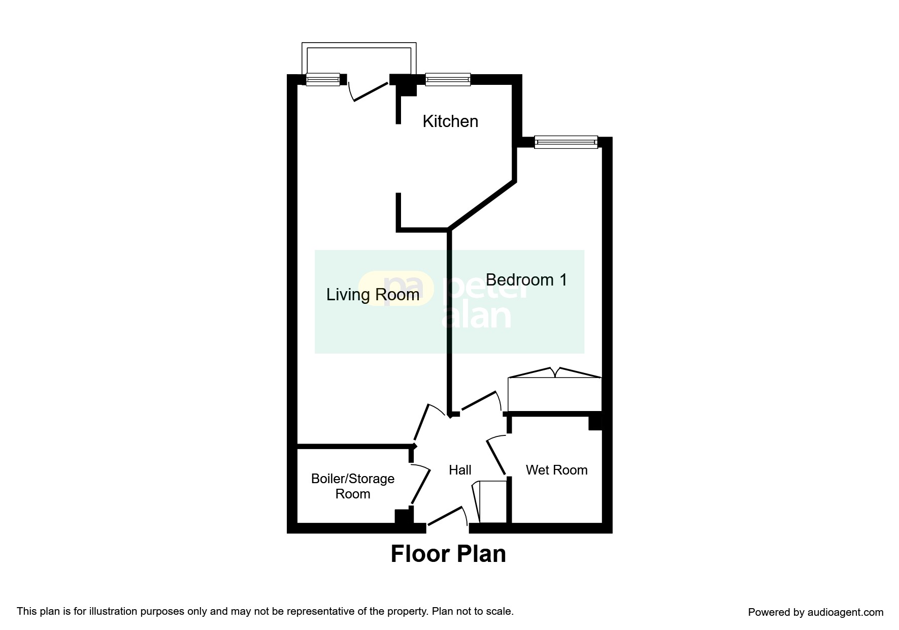 1 Bedrooms Flat for sale in Sway Road, Morriston, Swansea SA6