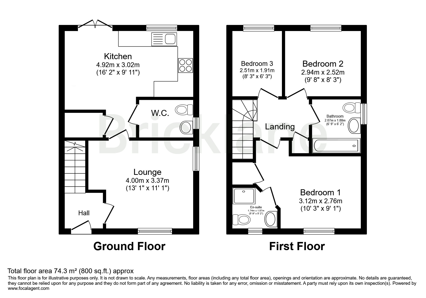 Pevensey floorplan
