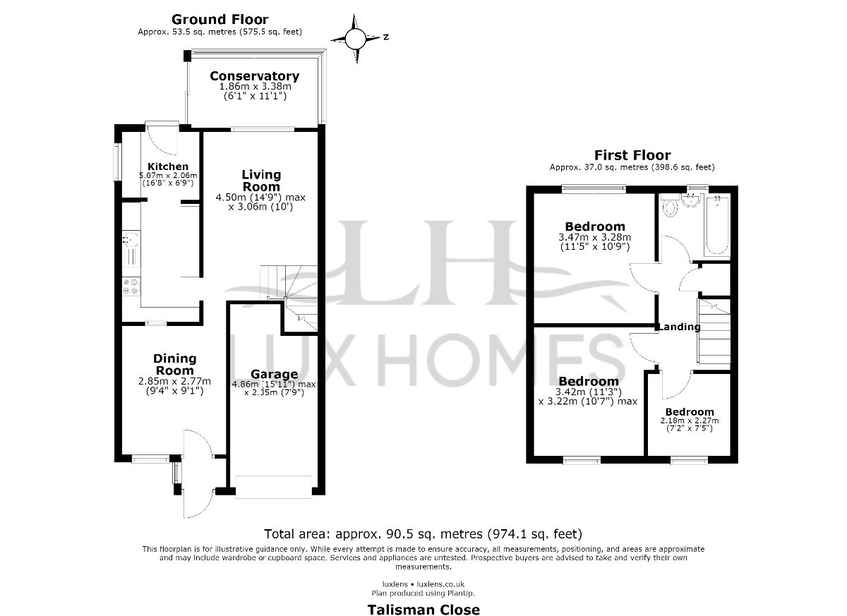 4 Talisman Close, Ilford floorplan