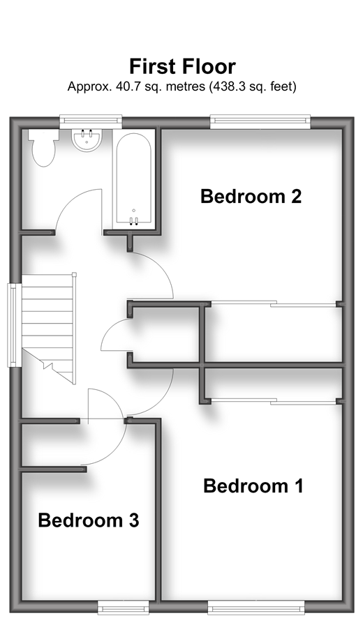 Milton Avenue Cliffe Woods, Rochester floorplan
