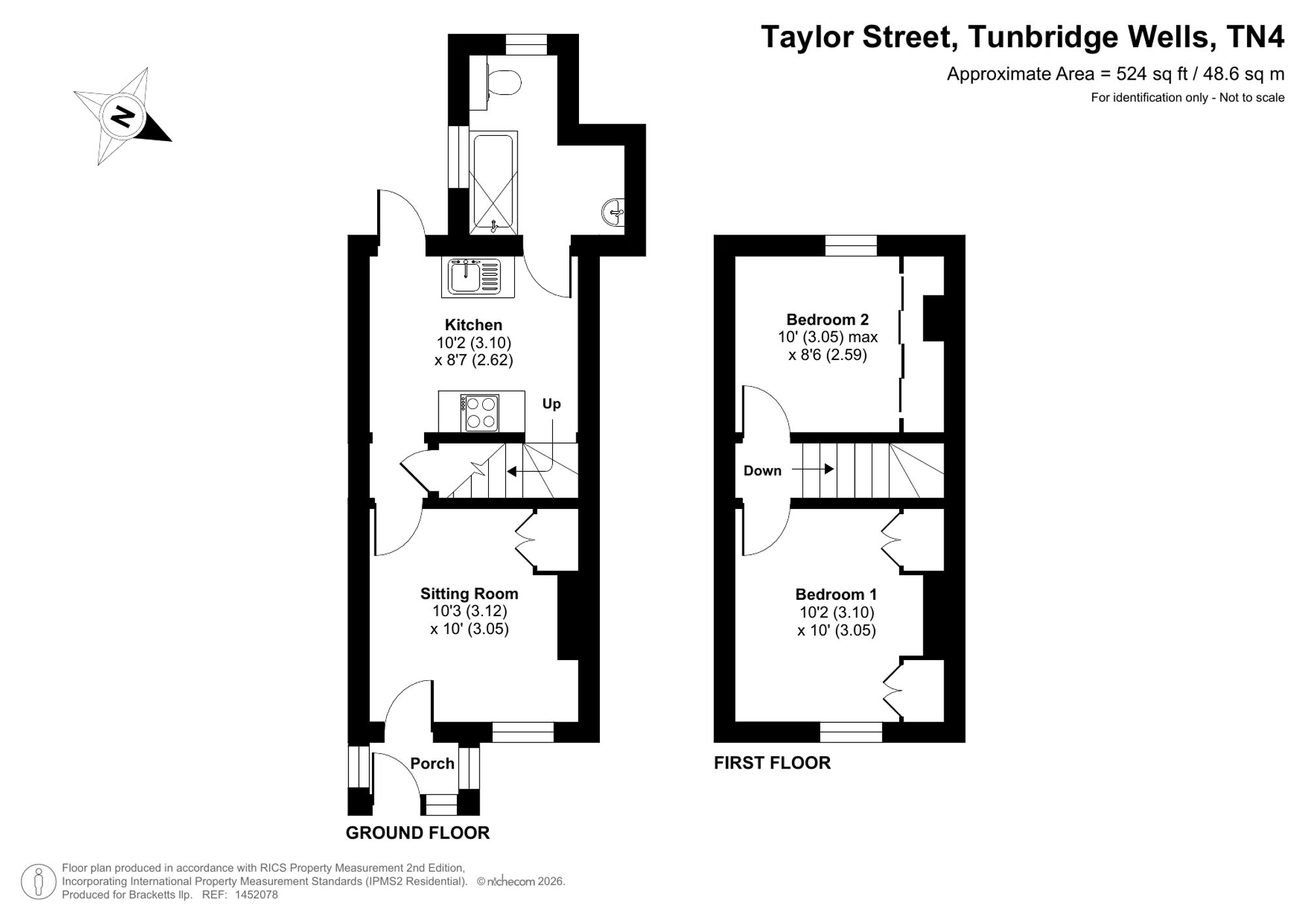 34 Taylor Street, Tunbridge Wells floorplan