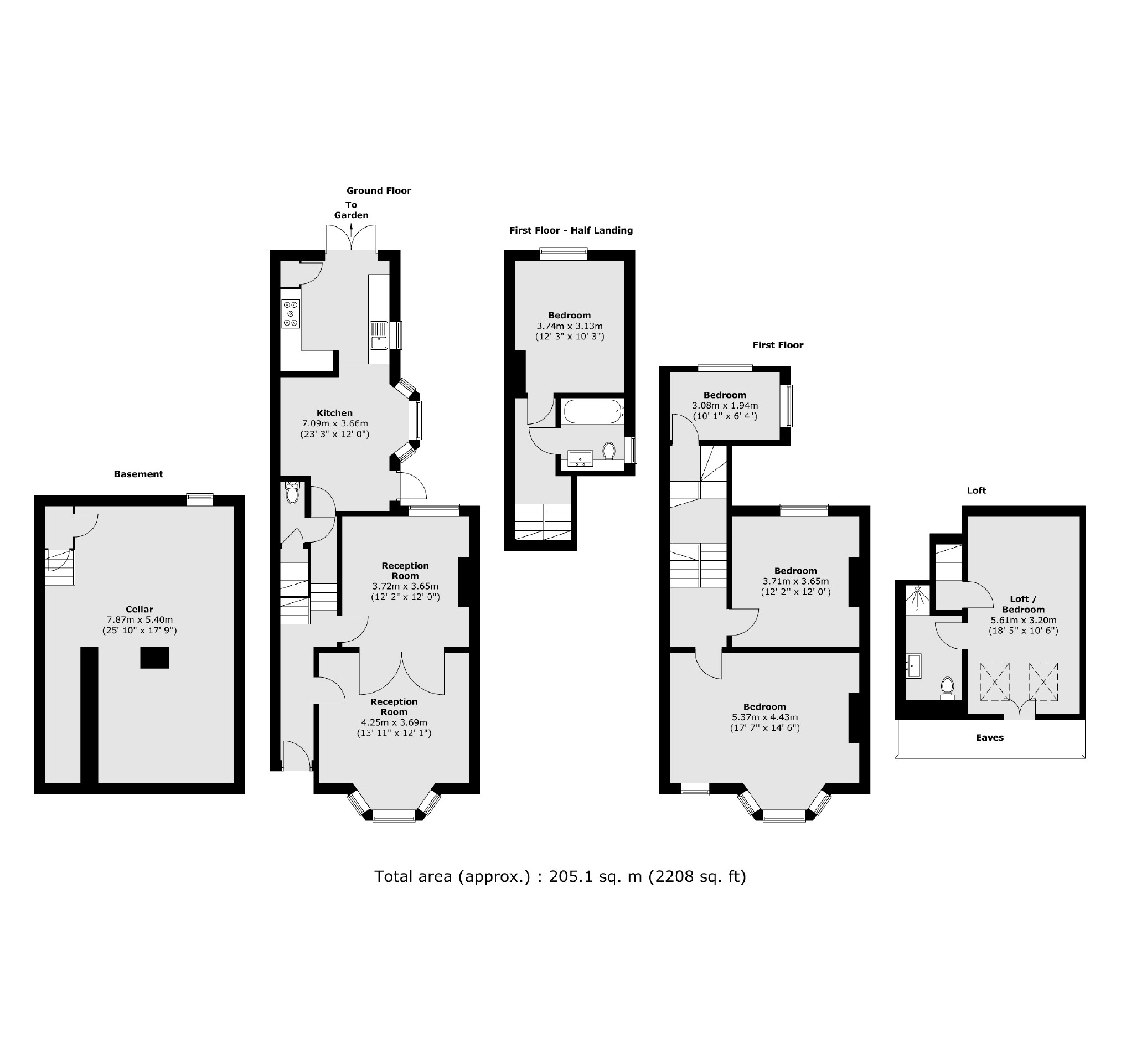 5, Woodland Terrace, London floorplan