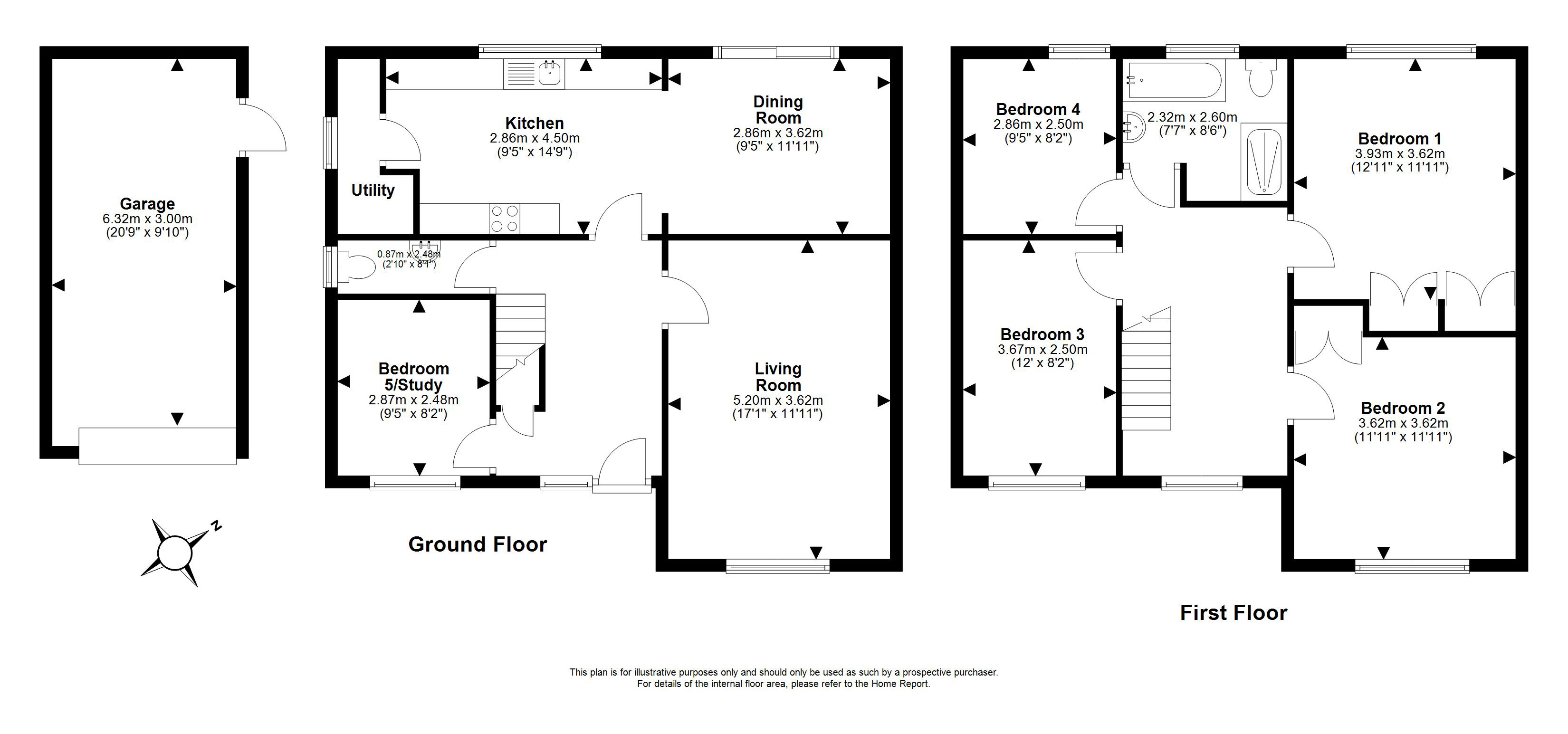 27, Calder Road, Longstone, Edinburgh floorplan