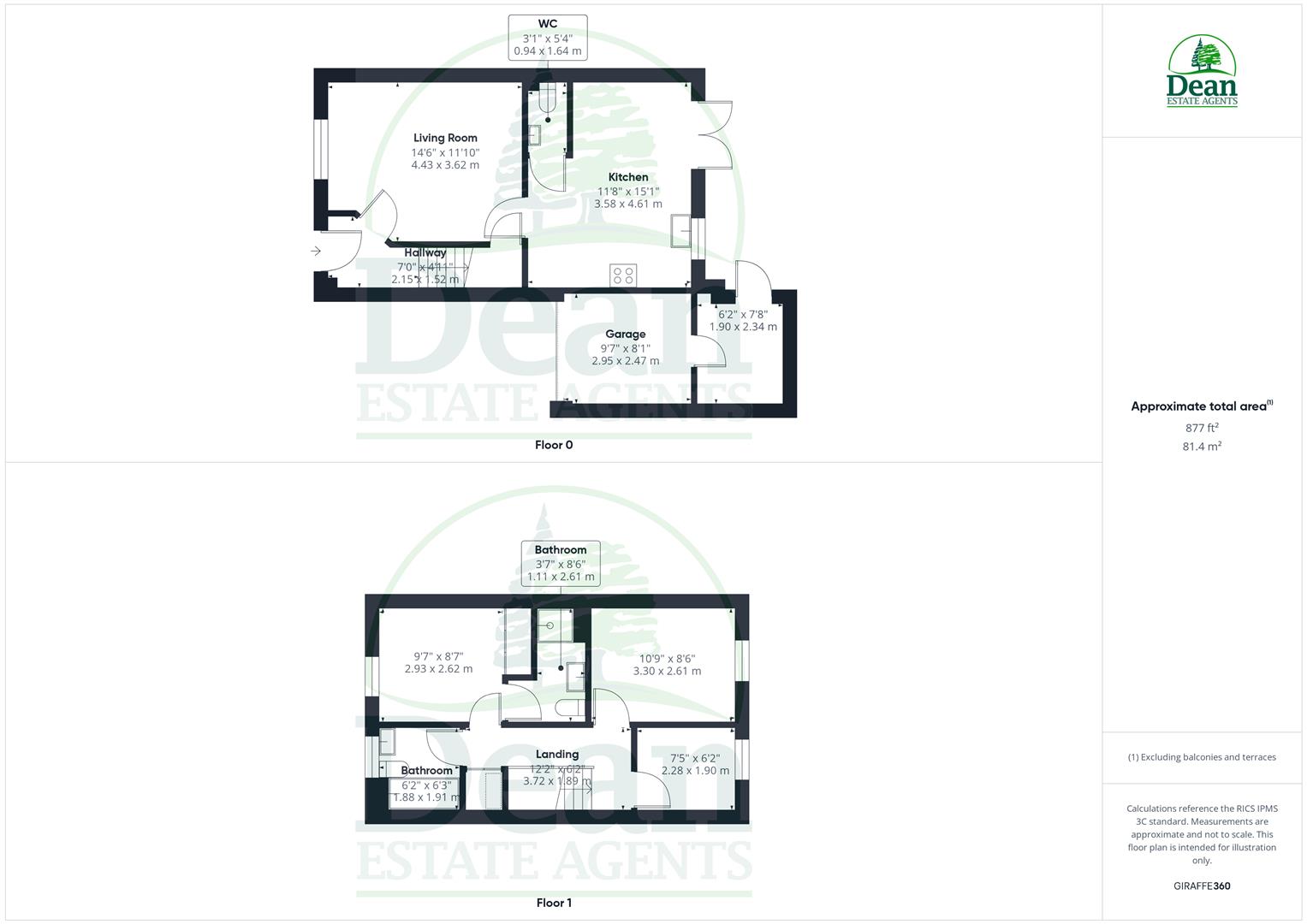 8, Sneyd Wood Road, Cinderford floorplan