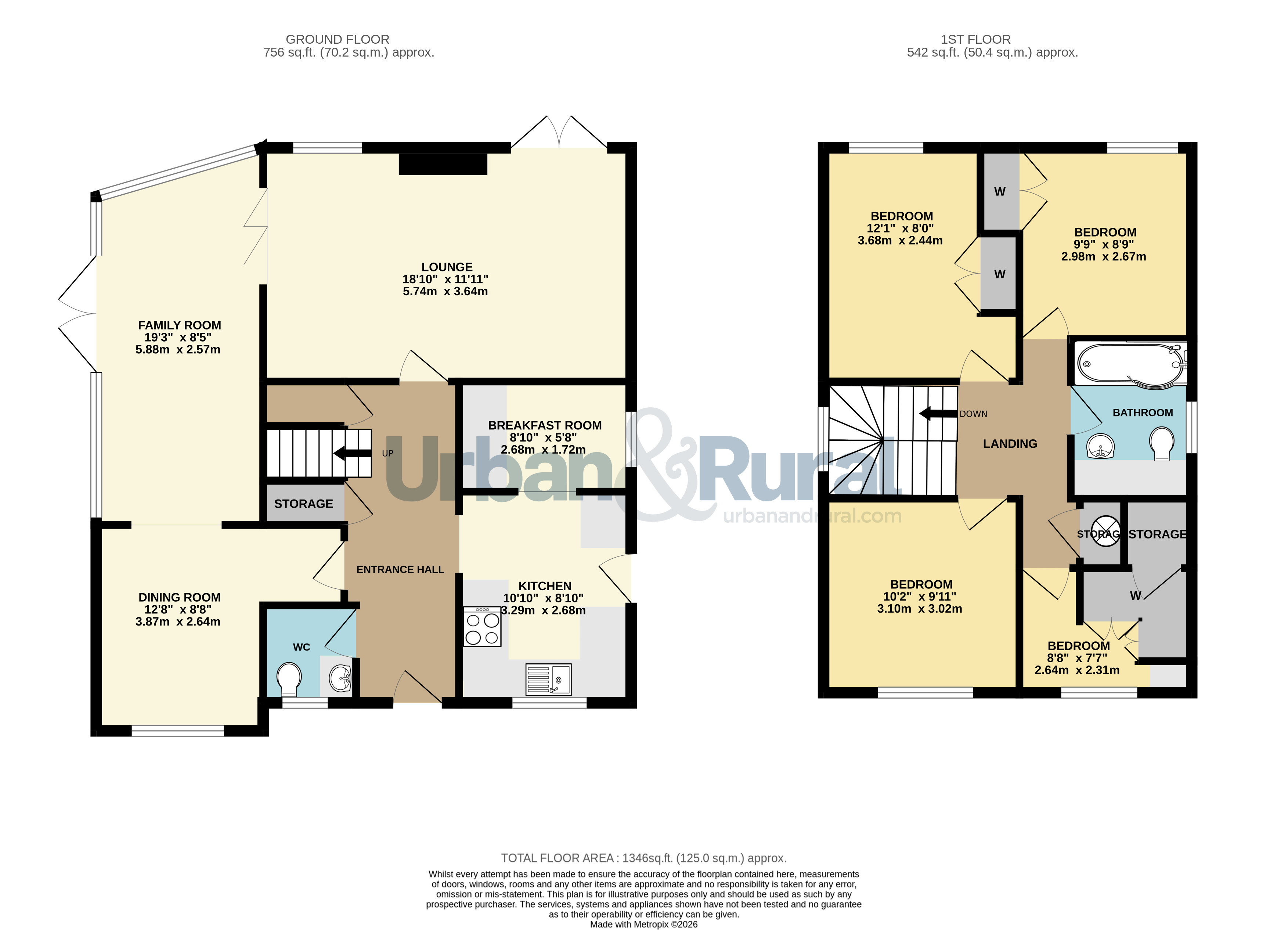 1, Elstow Road, Bedford floorplan