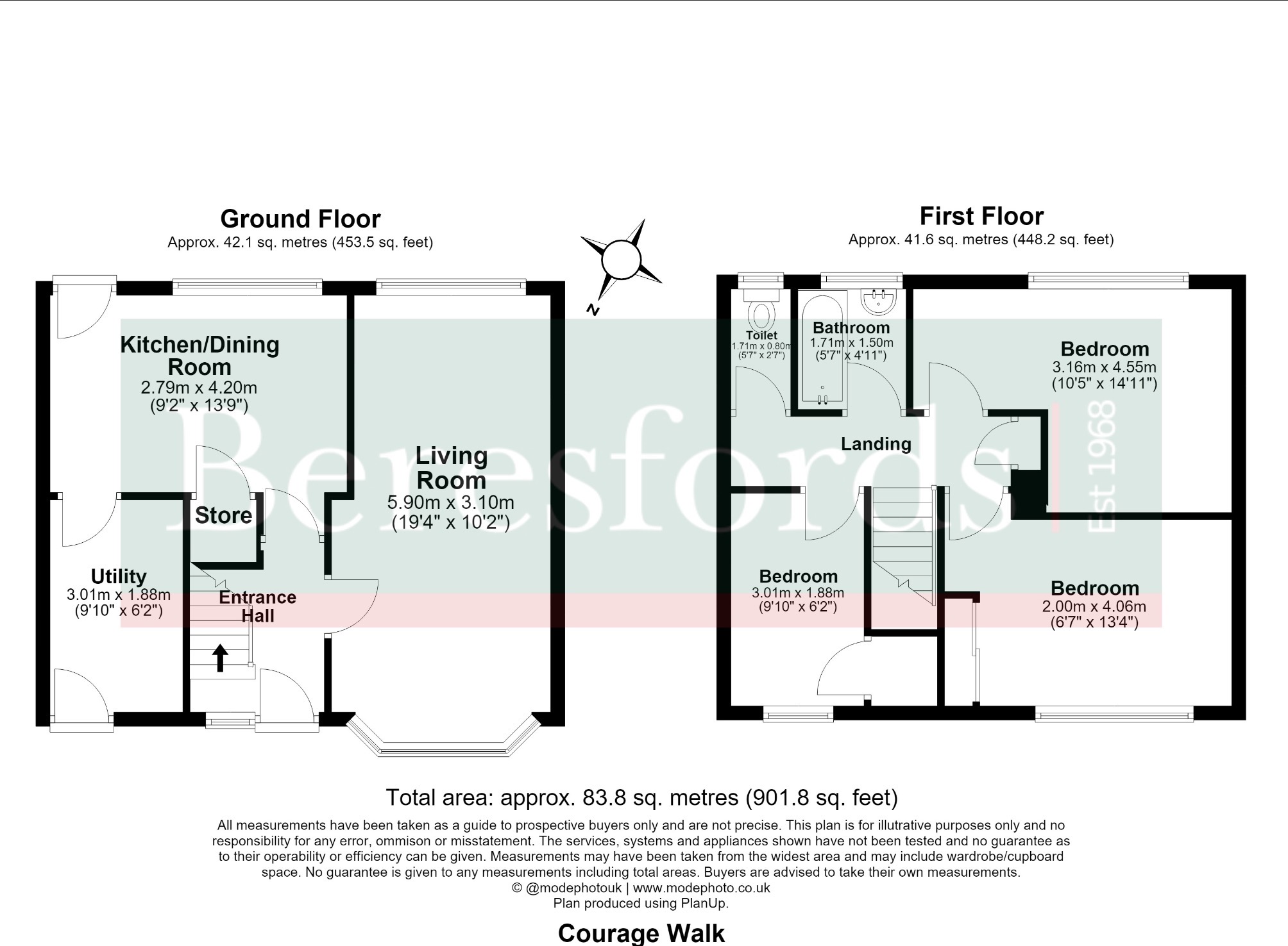 14, Courage Walk, Brentwood floorplan