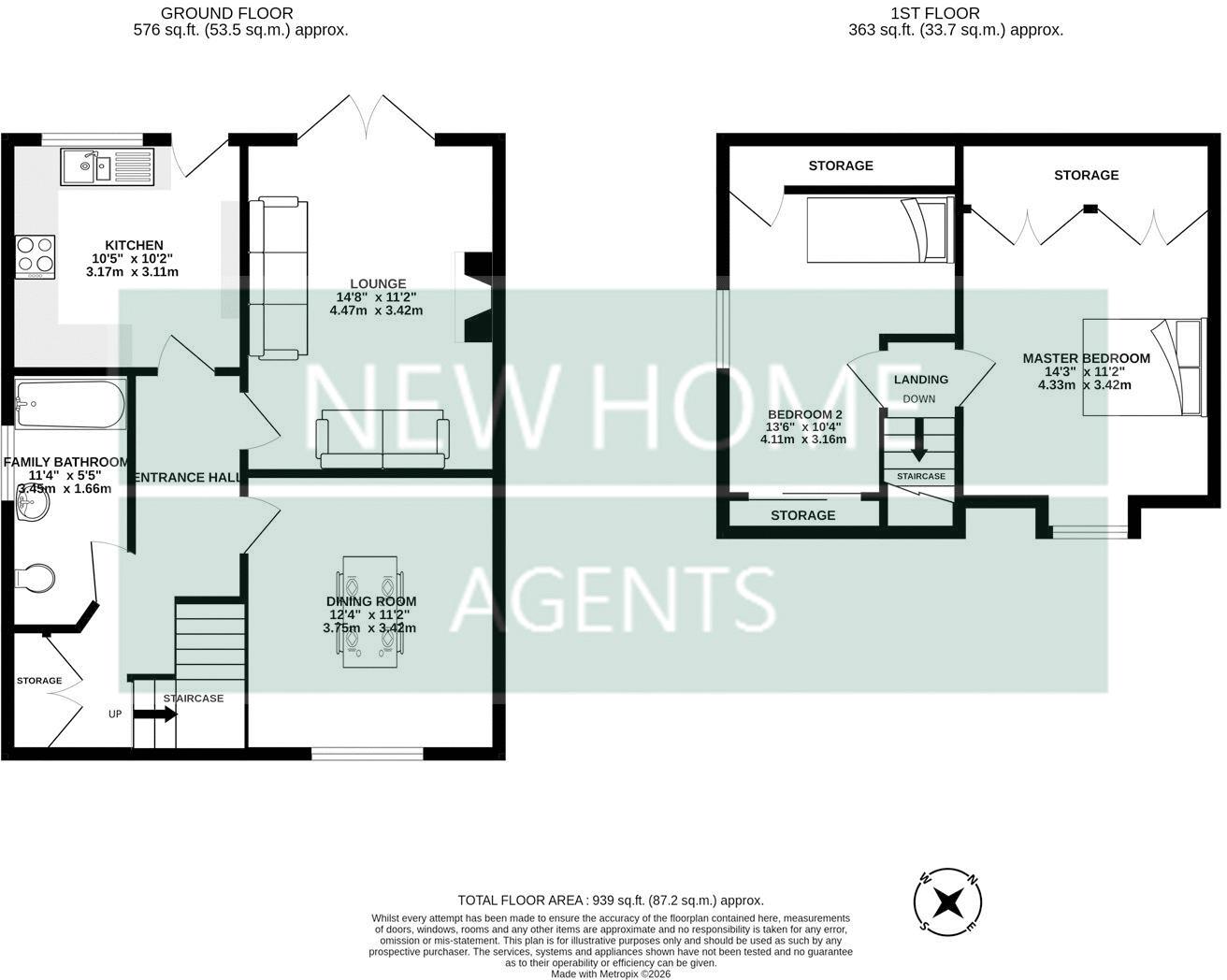 188, Liverpool Old Road, Preston floorplan