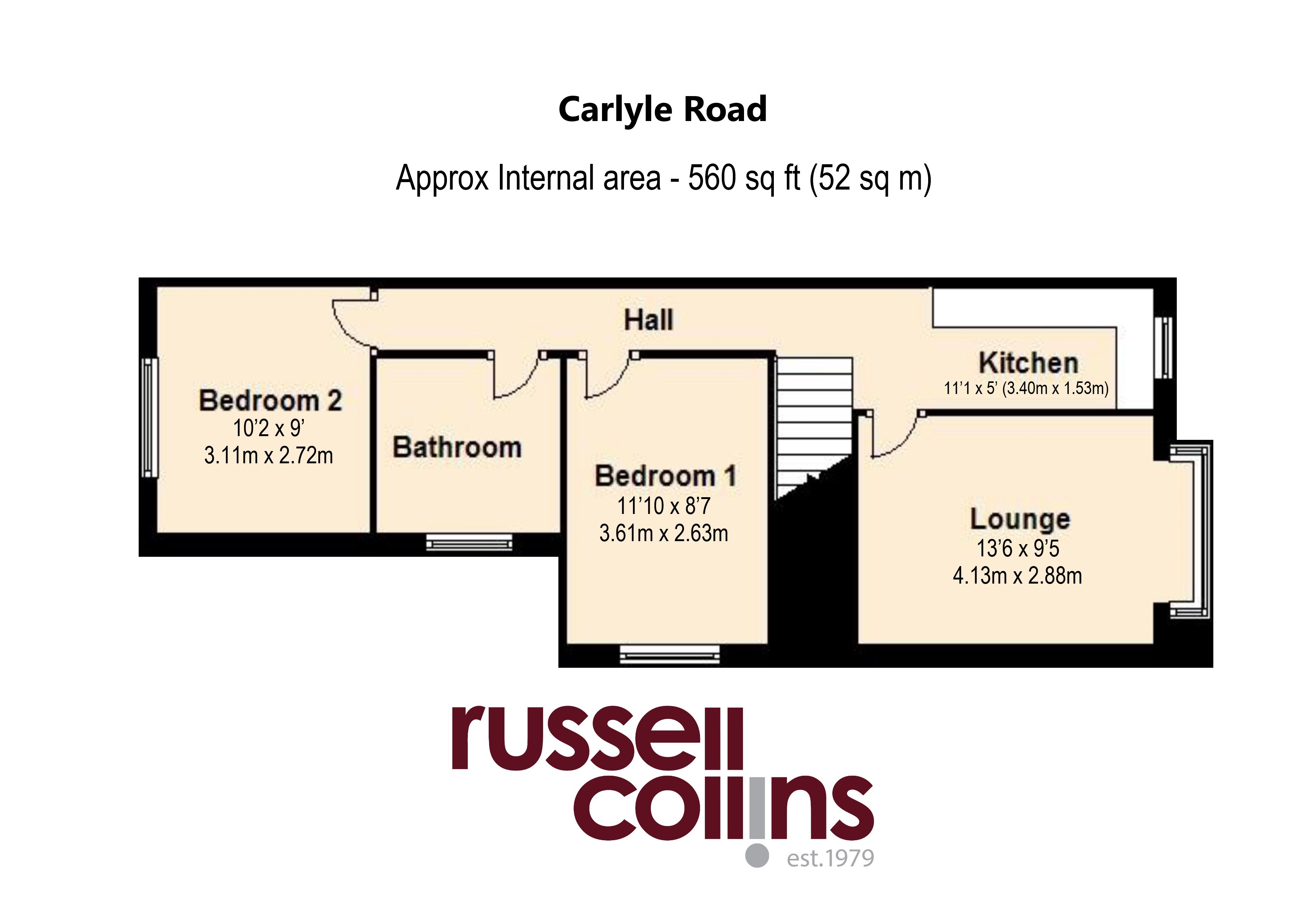 75a, Carlyle Road, Ealing floorplan