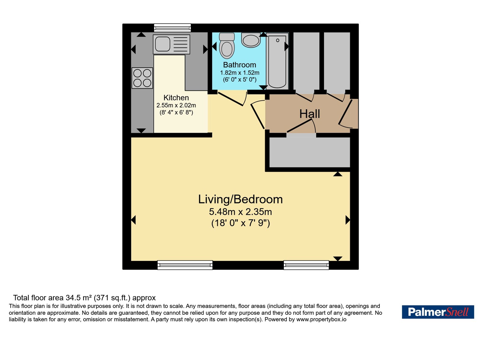 25 Knightstone Lodge,, Angwin Close, Somerset floorplan